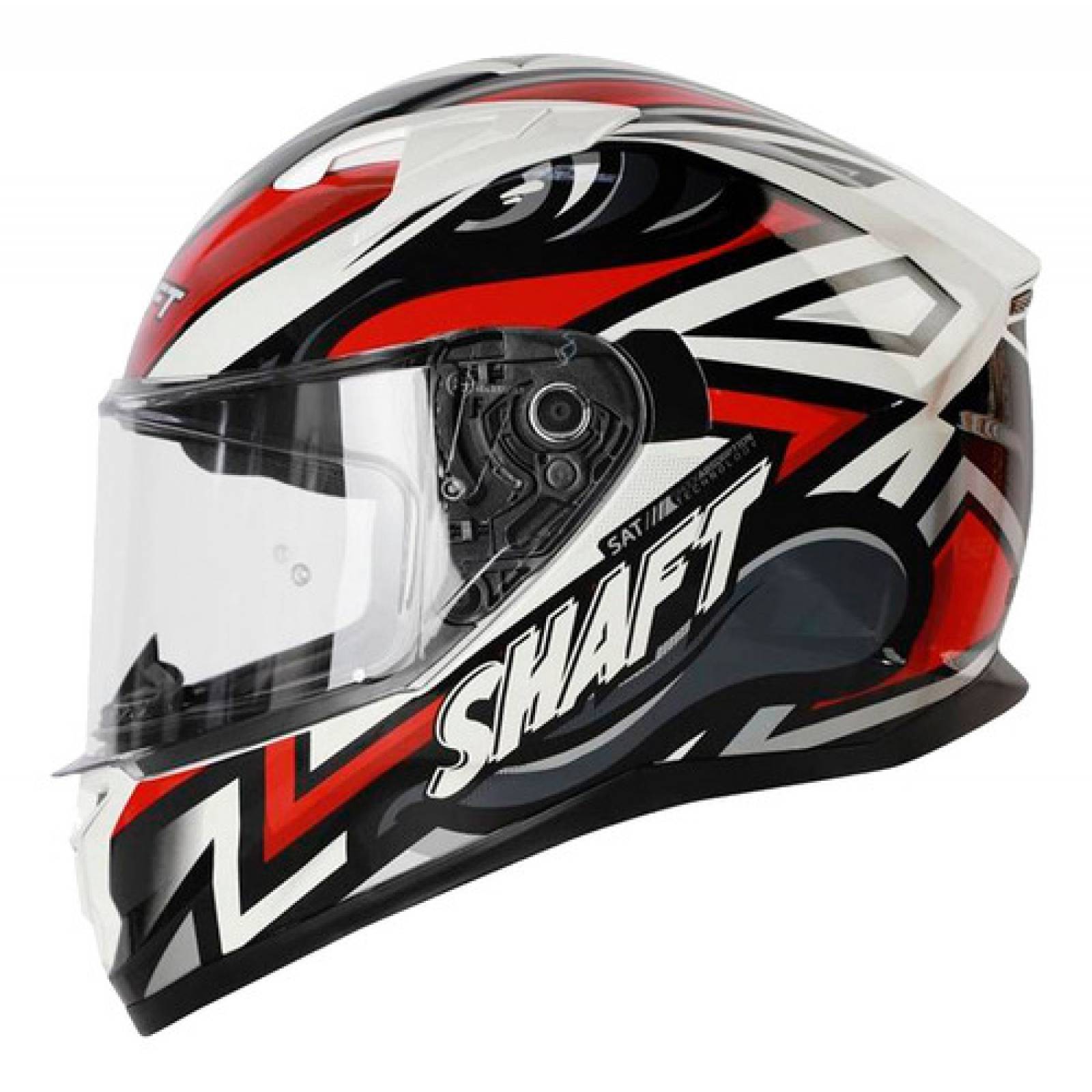 Casco Integral Para Moto Abs Shaft Atom Xl Blanco