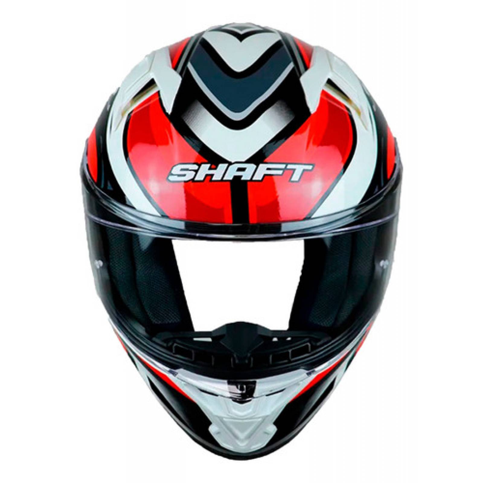 Casco Integral Para Moto Abs Shaft Atom Xl Blanco