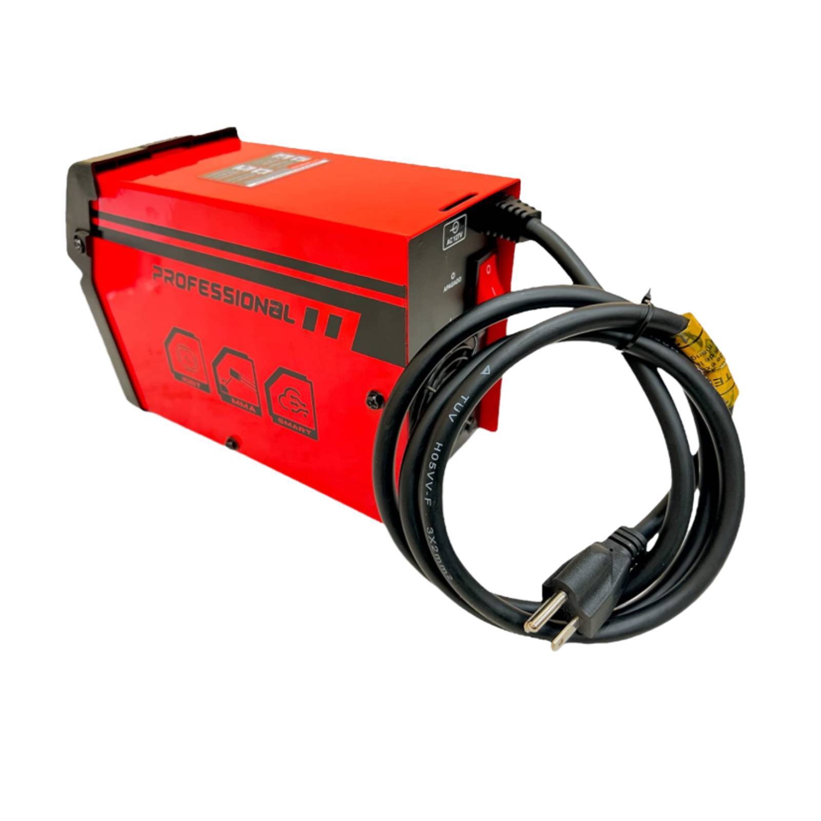 Soldadora Inversora 127V MMA130S Roja Redbo