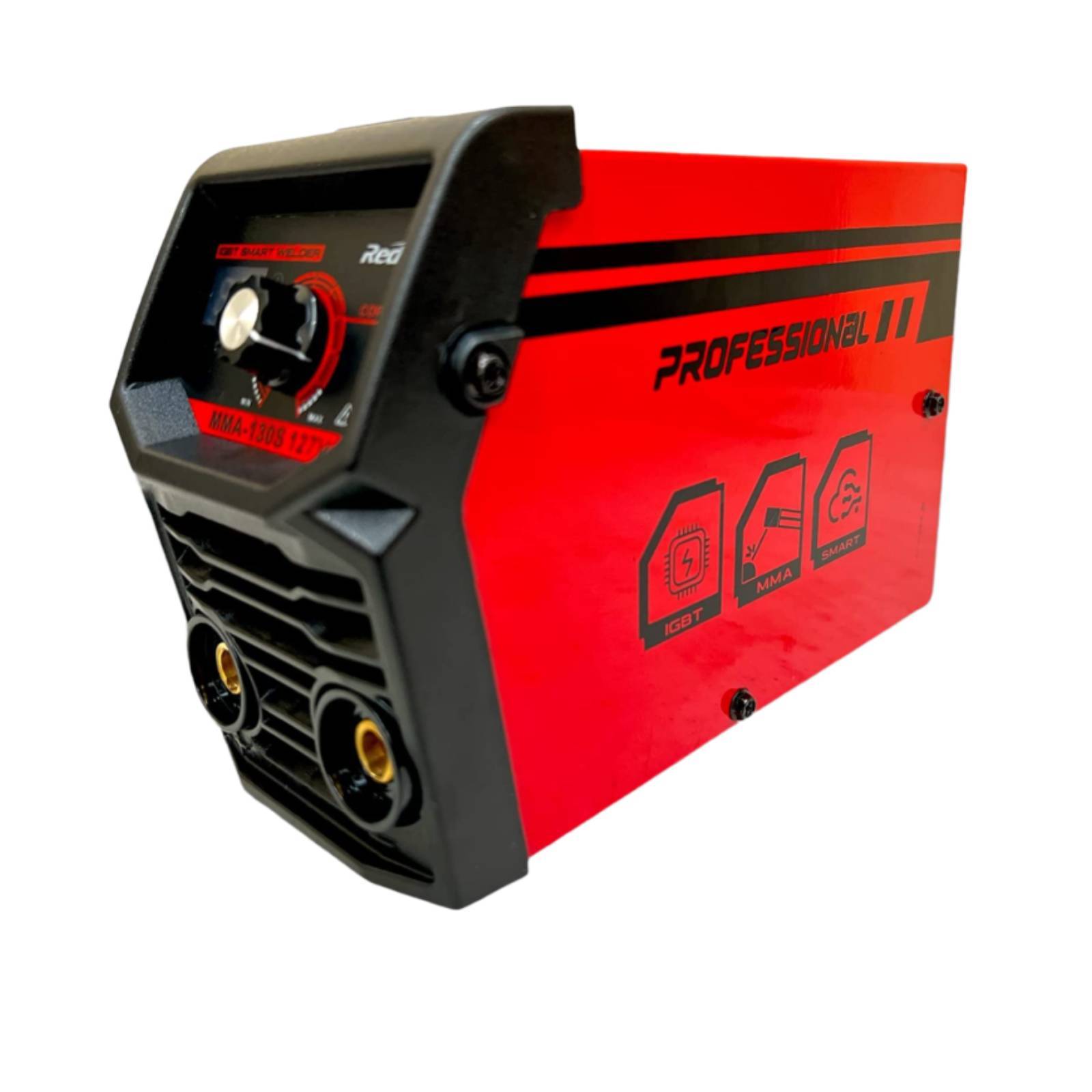 Soldadora Inversora 127V MMA130S Roja Redbo