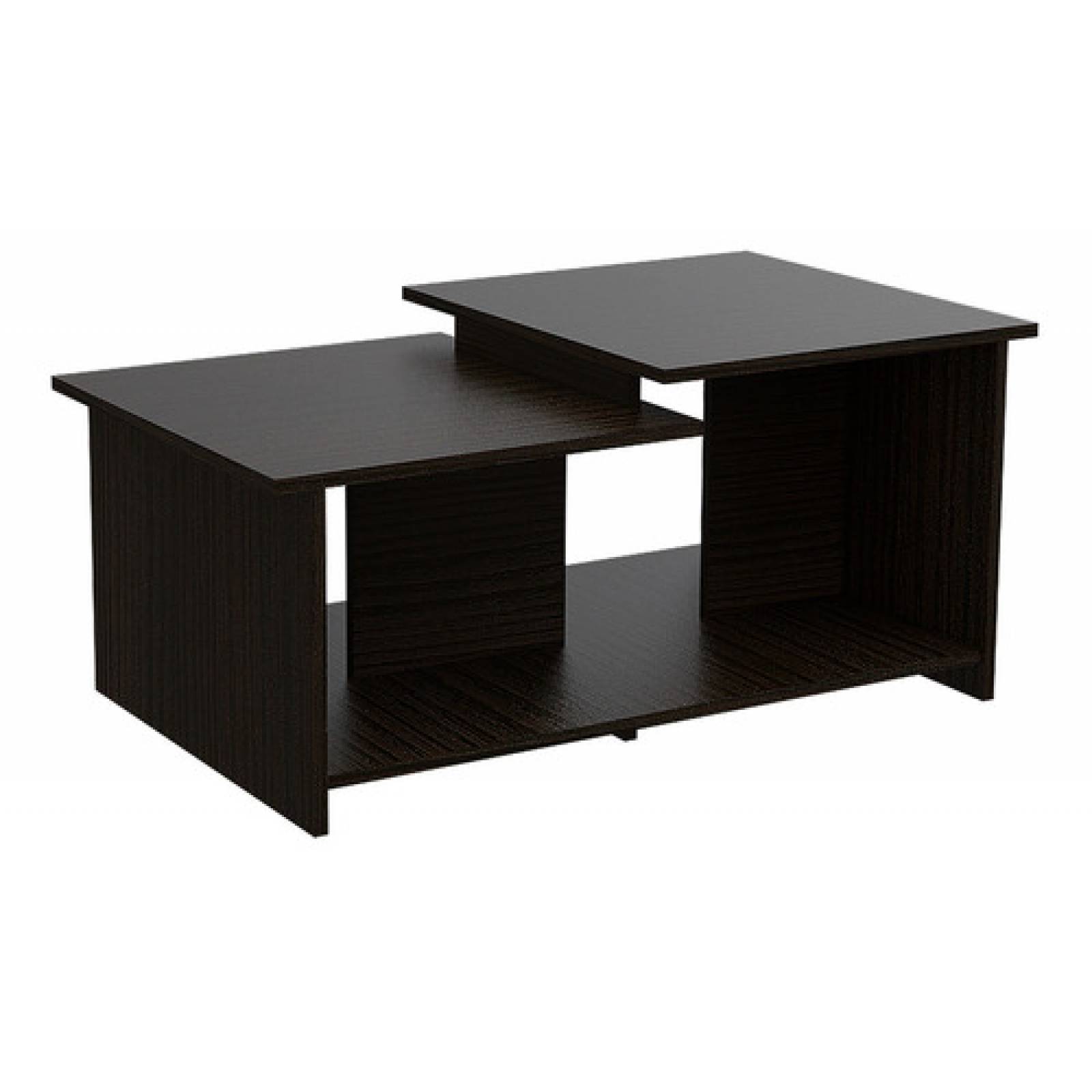 Mesa De Centro Melamina 15 Mm Diecsa Wema Chocolate Mate