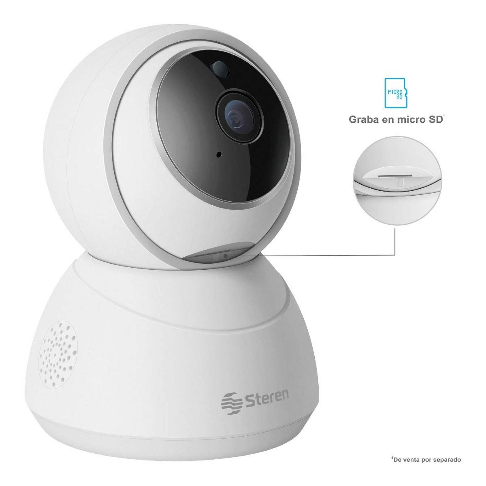 Camara De Seguridad Wi fi Full Hd Robotizada Cctv 219 Steren