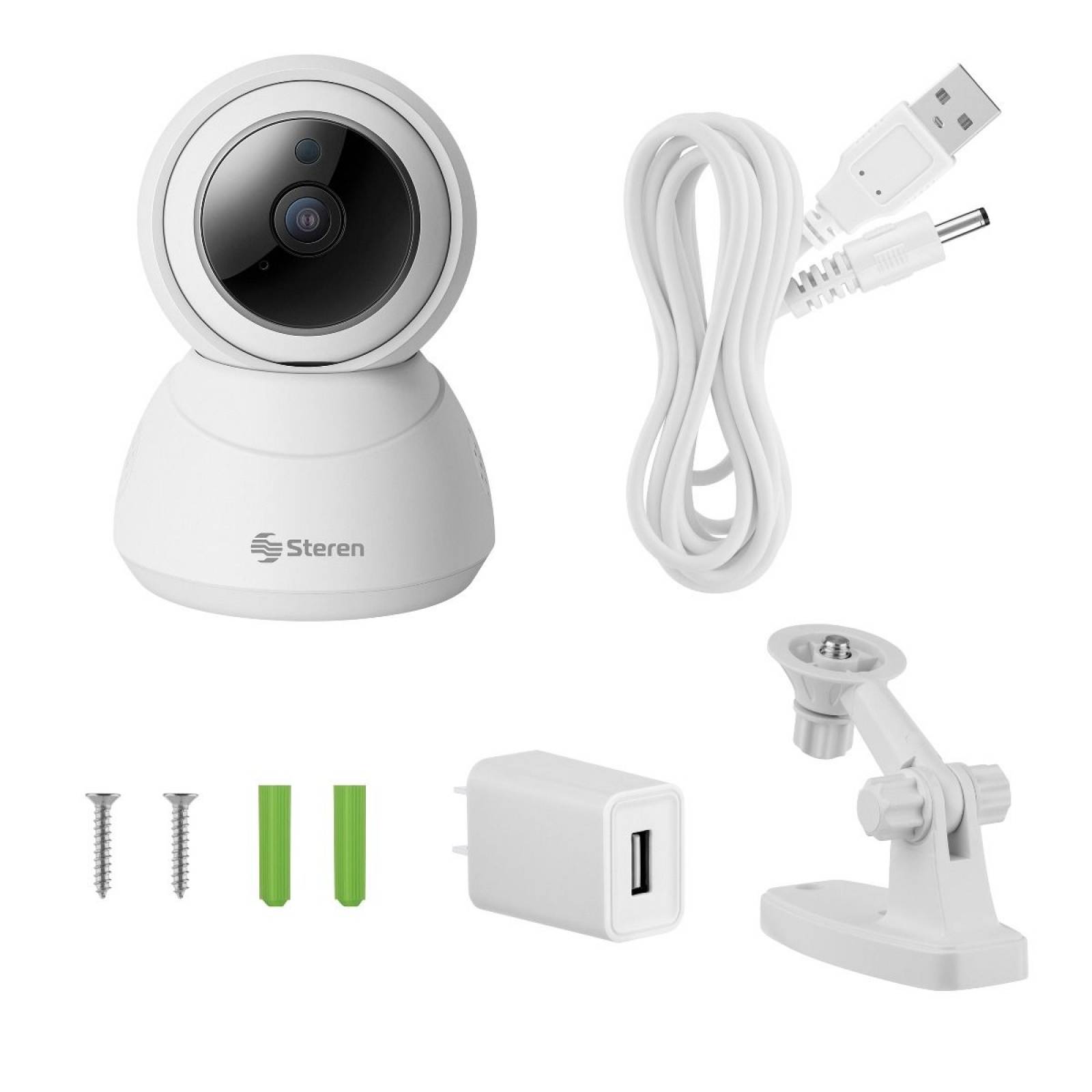 Camara De Seguridad Wi fi Full Hd Robotizada Cctv 219 Steren