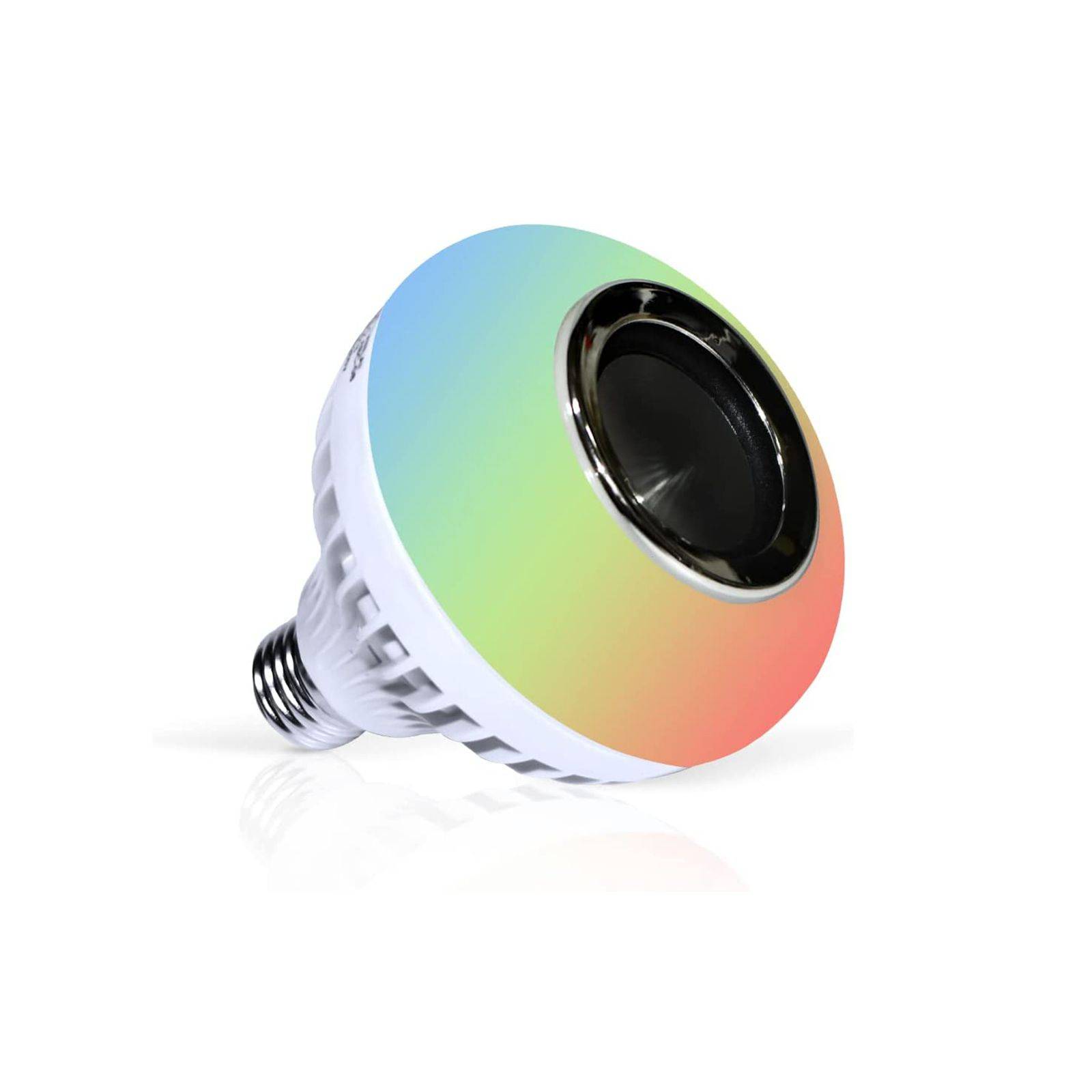 Kit 2 Pzs Foco Led Rgb Con Bocina Bluetooth Lam Boc Steren