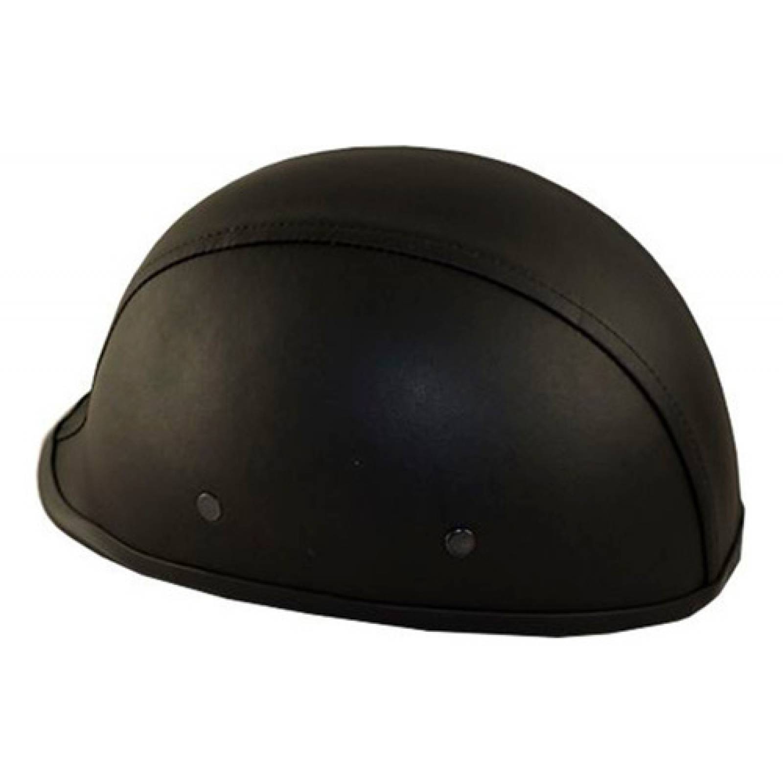 Casco Motocicleta Tipo Harley Sencillo L Negro Sayto Eps