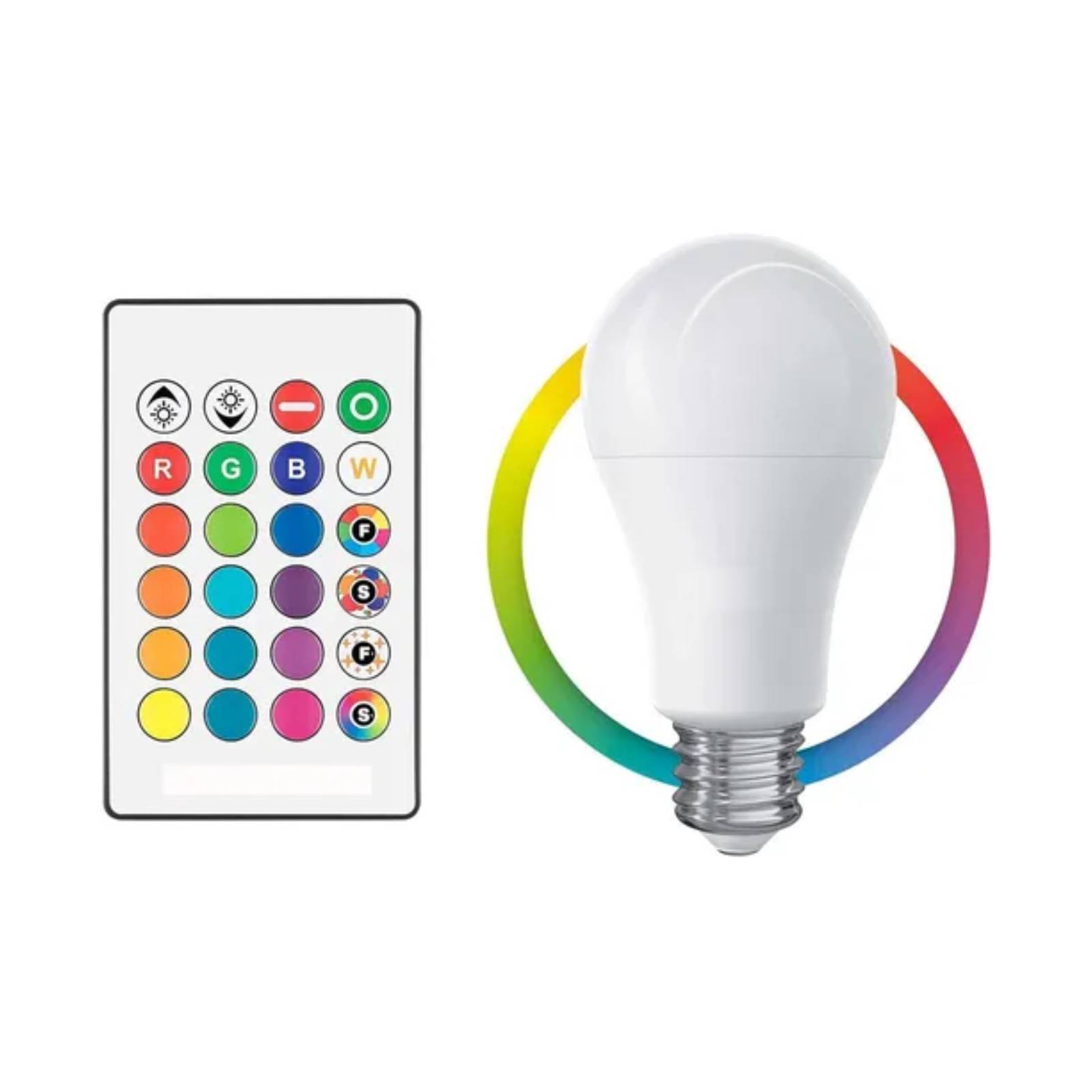 Kit 2 Pzs Foco Led Inteligente Rgb Decorativo 5W Steren