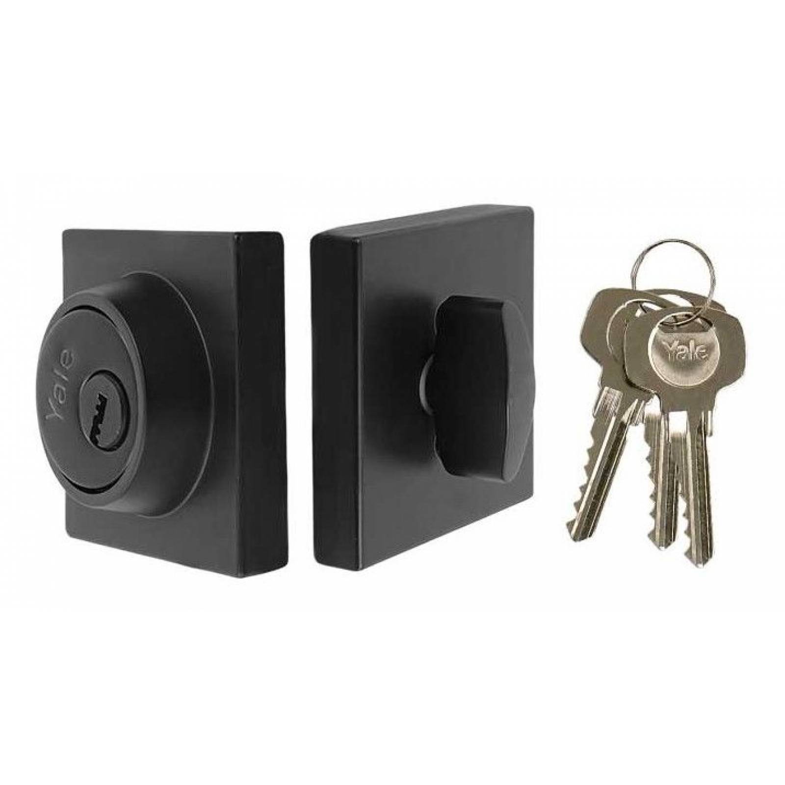 Cerrojo Llave Mariposa Argos Negro 89525 Yale