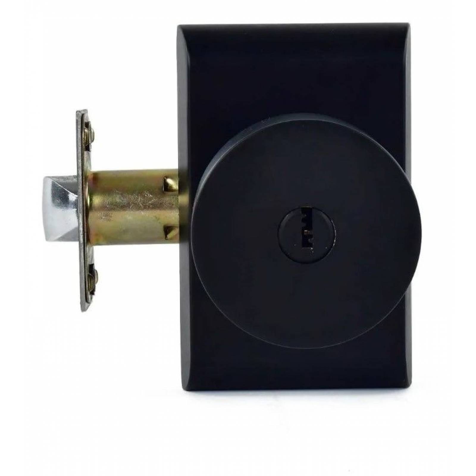 Cerradura De Perilla P Recamara Santa Fe Negro 89560 Yale