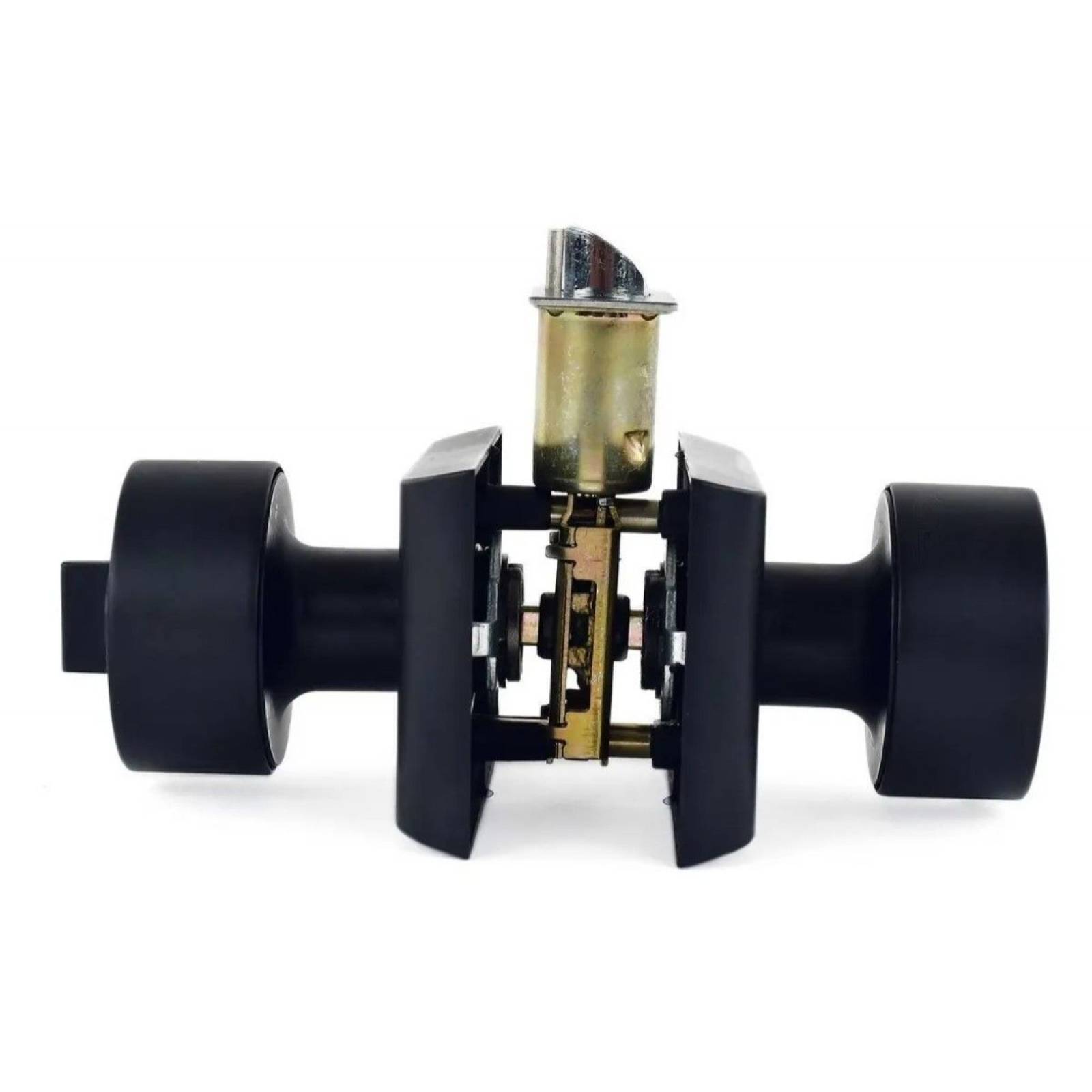 Cerradura De Perilla P Recamara Santa Fe Negro 89560 Yale