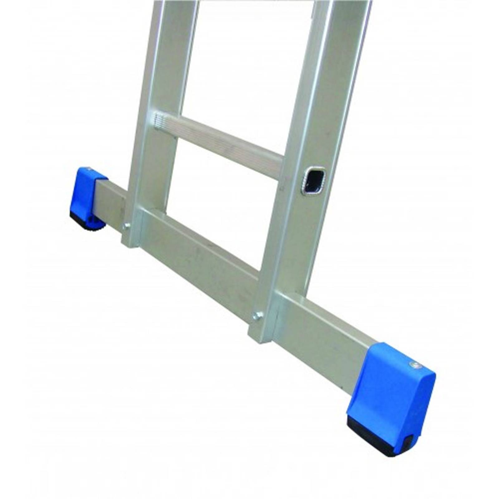 Escalera Aluminio con Andamio Multiposiciones 150 kg Peldaño