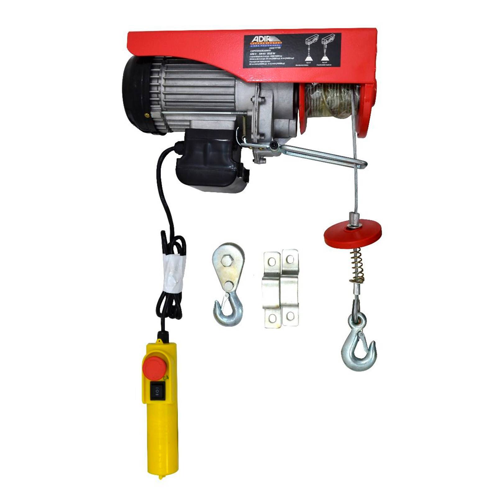 Polipasto Garrucha Eléctrica 400 800 Kilos 1772 Adir
