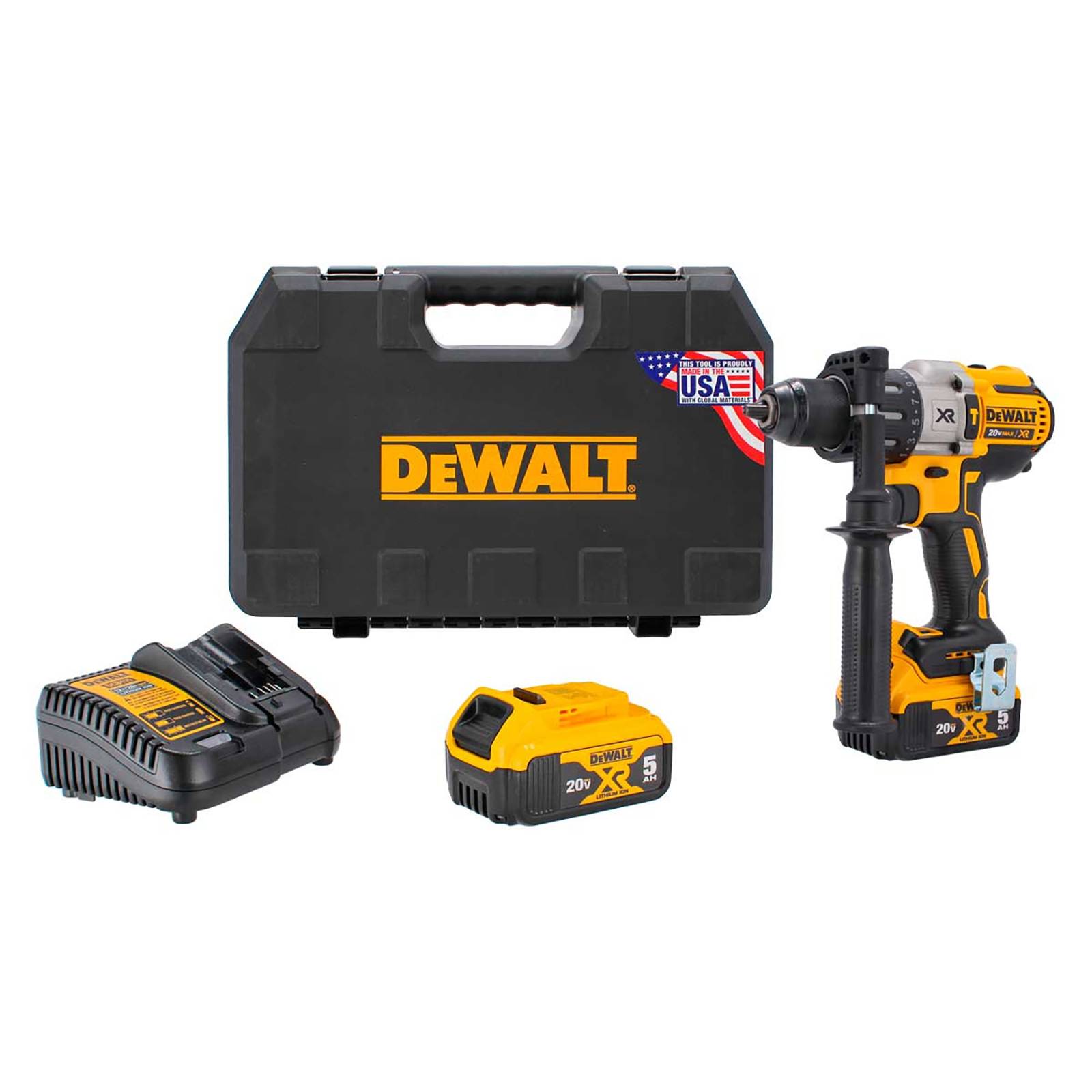 Taladro atornillador inalámbrico 1 2  20VMax DCD996P2 DeWalt