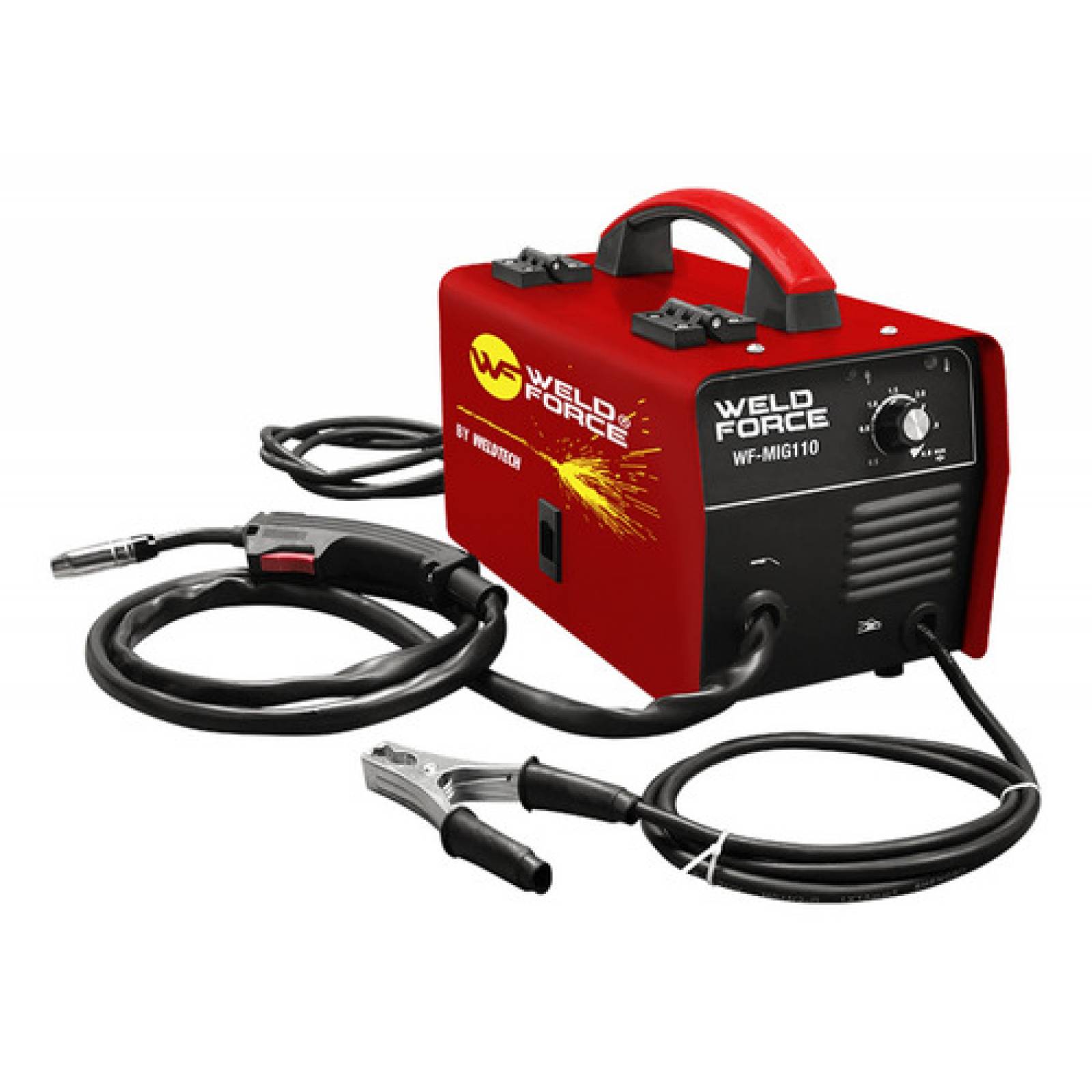 Soldadora Inversor Mig No Gas 110v Rollo Wf mig100 Weldforce