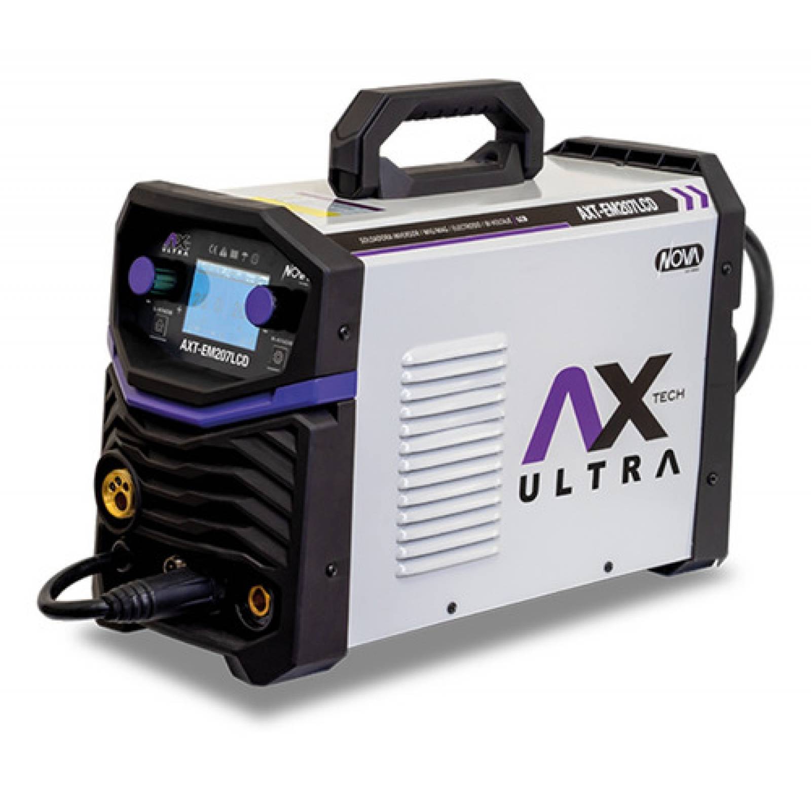 Soldadora Inversor Mig mag 1 5kg Axt em207lcd Axtech Ultra