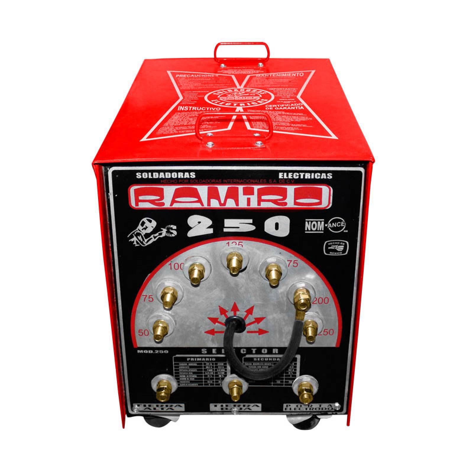 Planta Para Soldar 250 Amps 110 V 220 V Roja Ramiro
