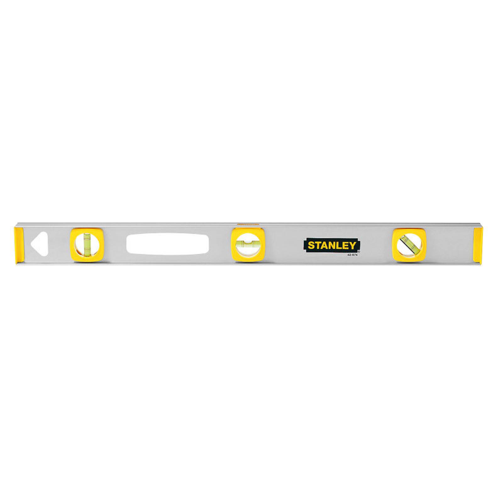 Nivel Stanley Aluminio con 3 Gotas 24 Pul Mod.42074