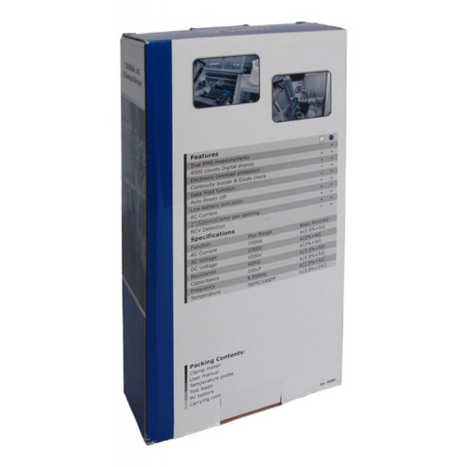 Pinza Amperimétrica 1000 V 40 Mega Ohms Mod  St3391 Kaise