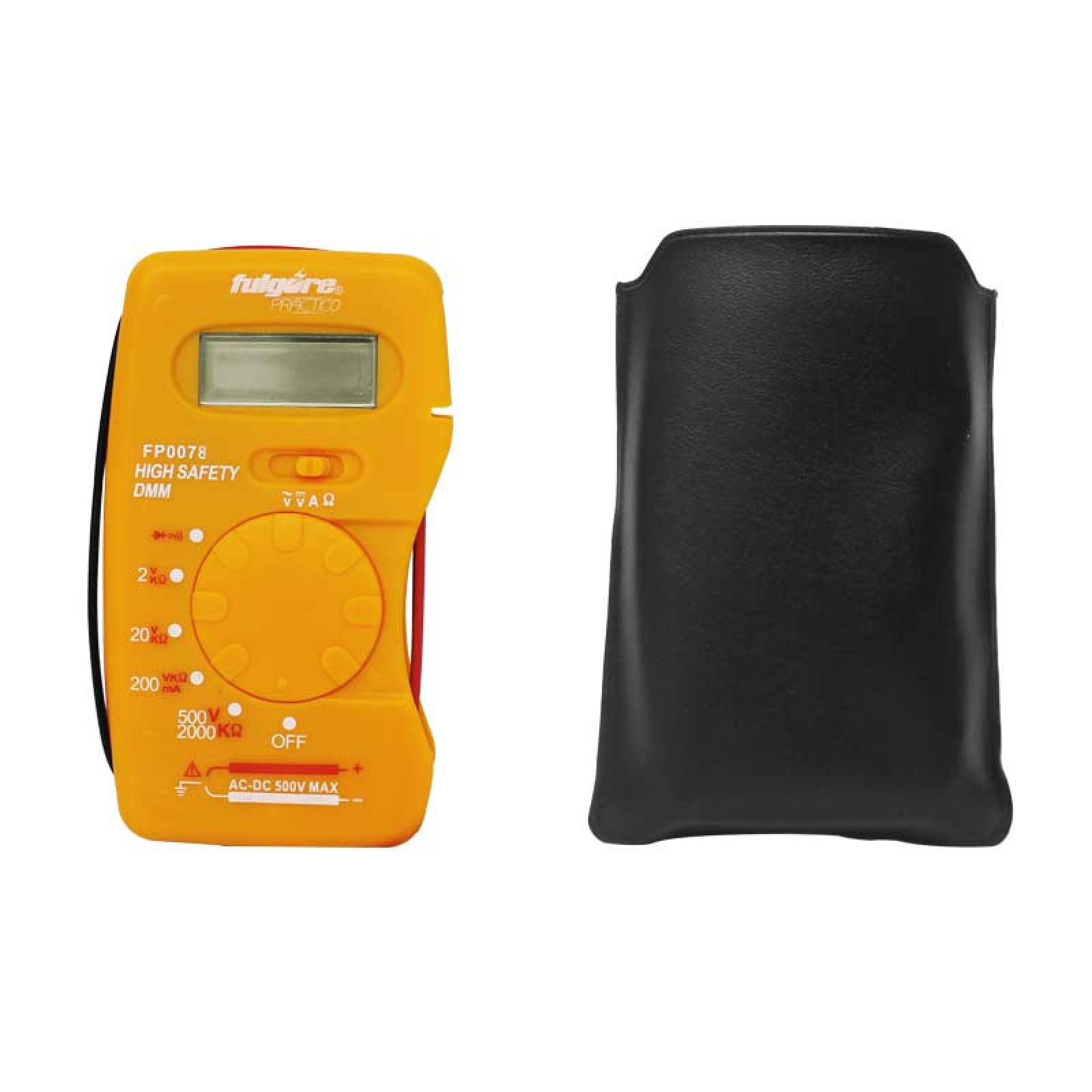 Multímetro Digital De Bolsillo Fp0078 Fulgore