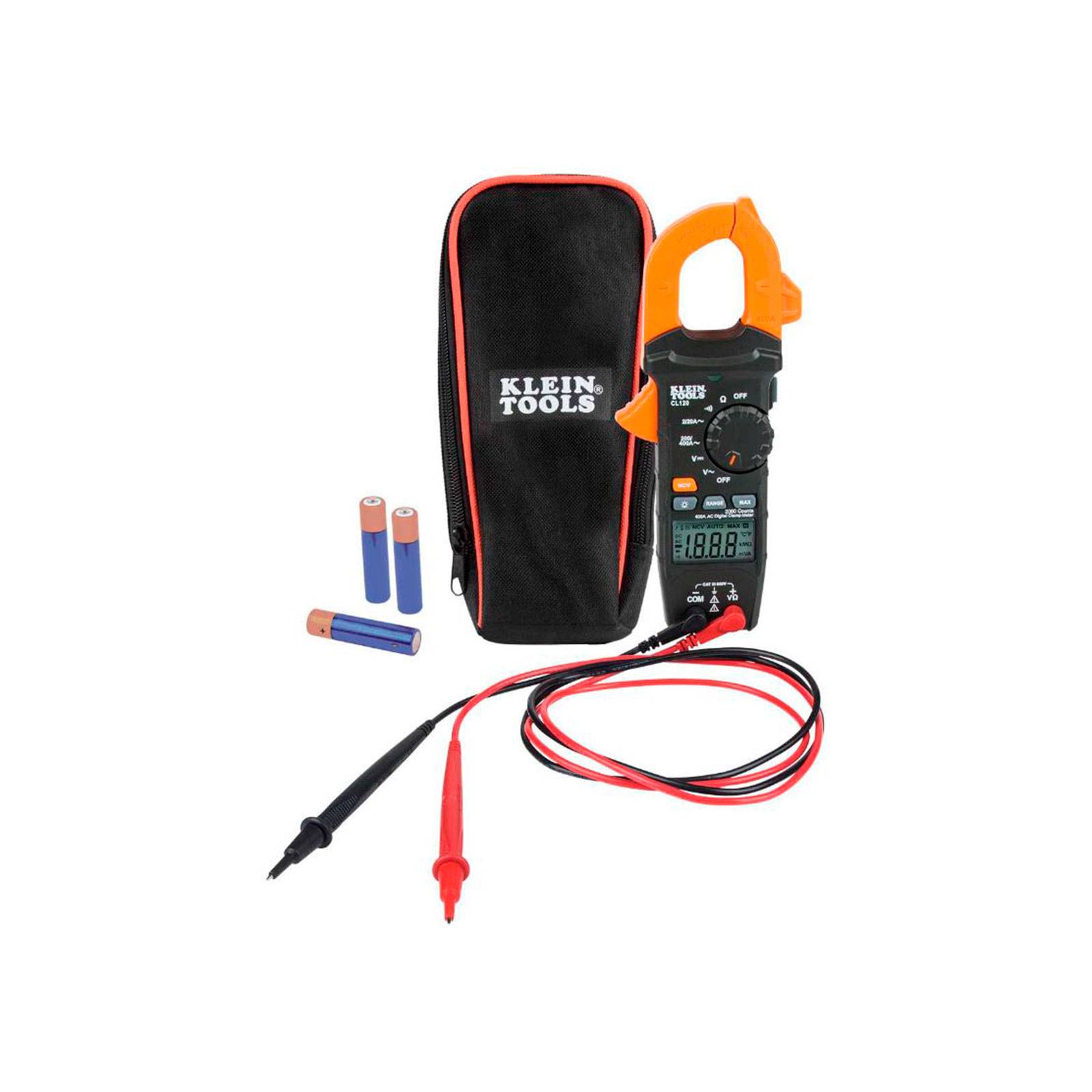 Multímetro de gancho y kit de prueba eléctrica Klein Tools