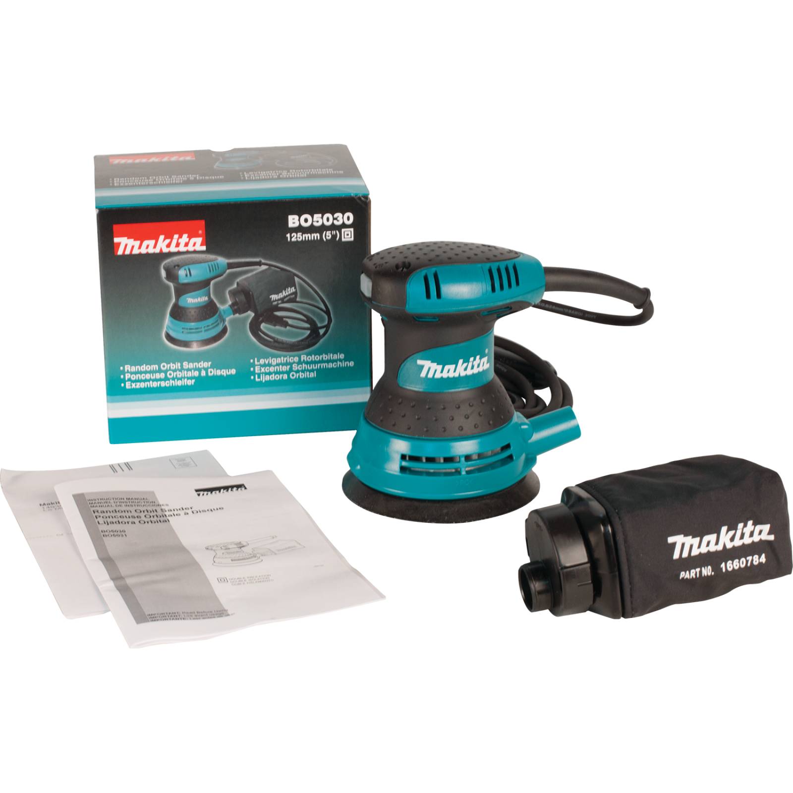 Lijadora Orbital Makita 300W 5 BO5030 Herramienta Makita