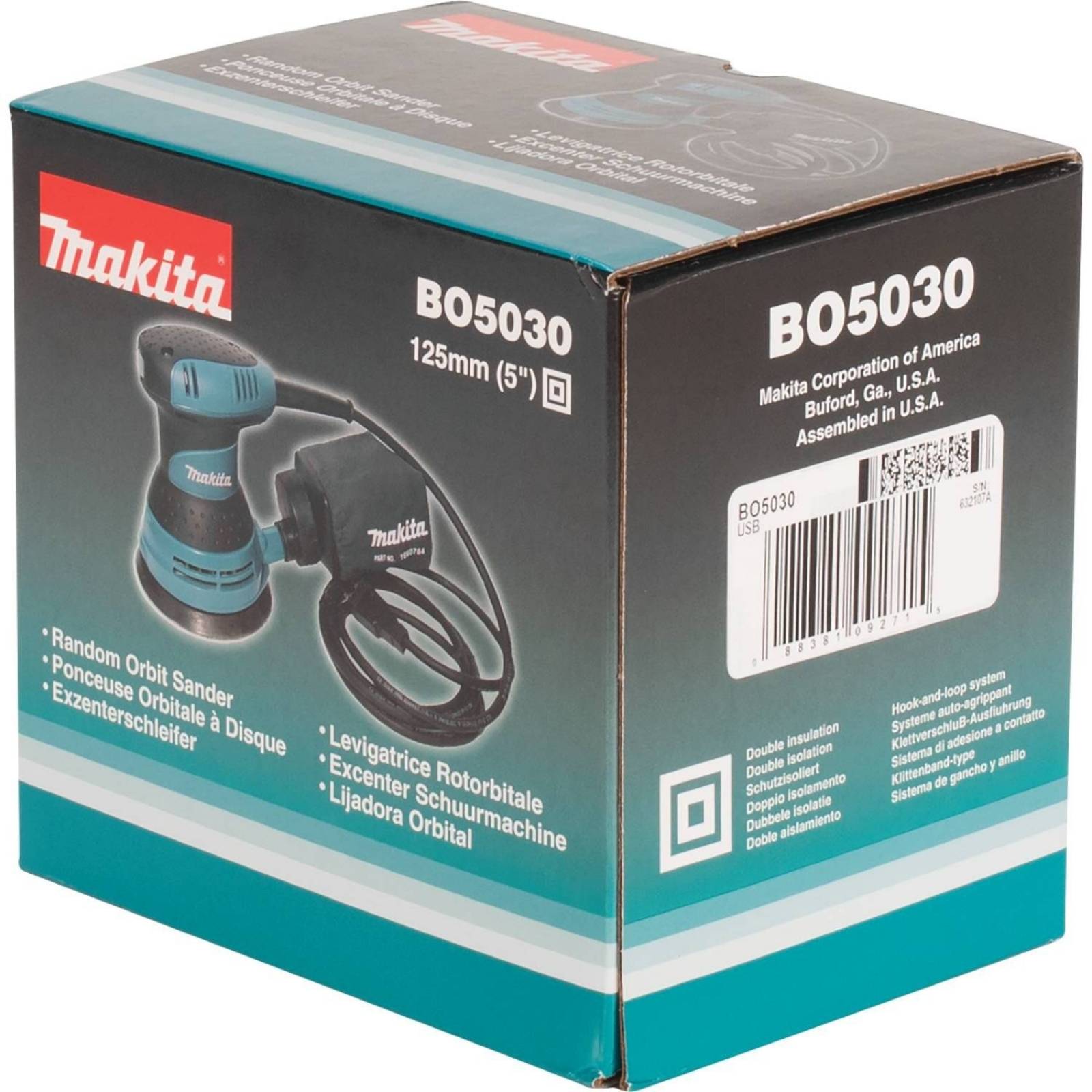 Lijadora Orbital Makita 300W 5 BO5030 Herramienta Makita