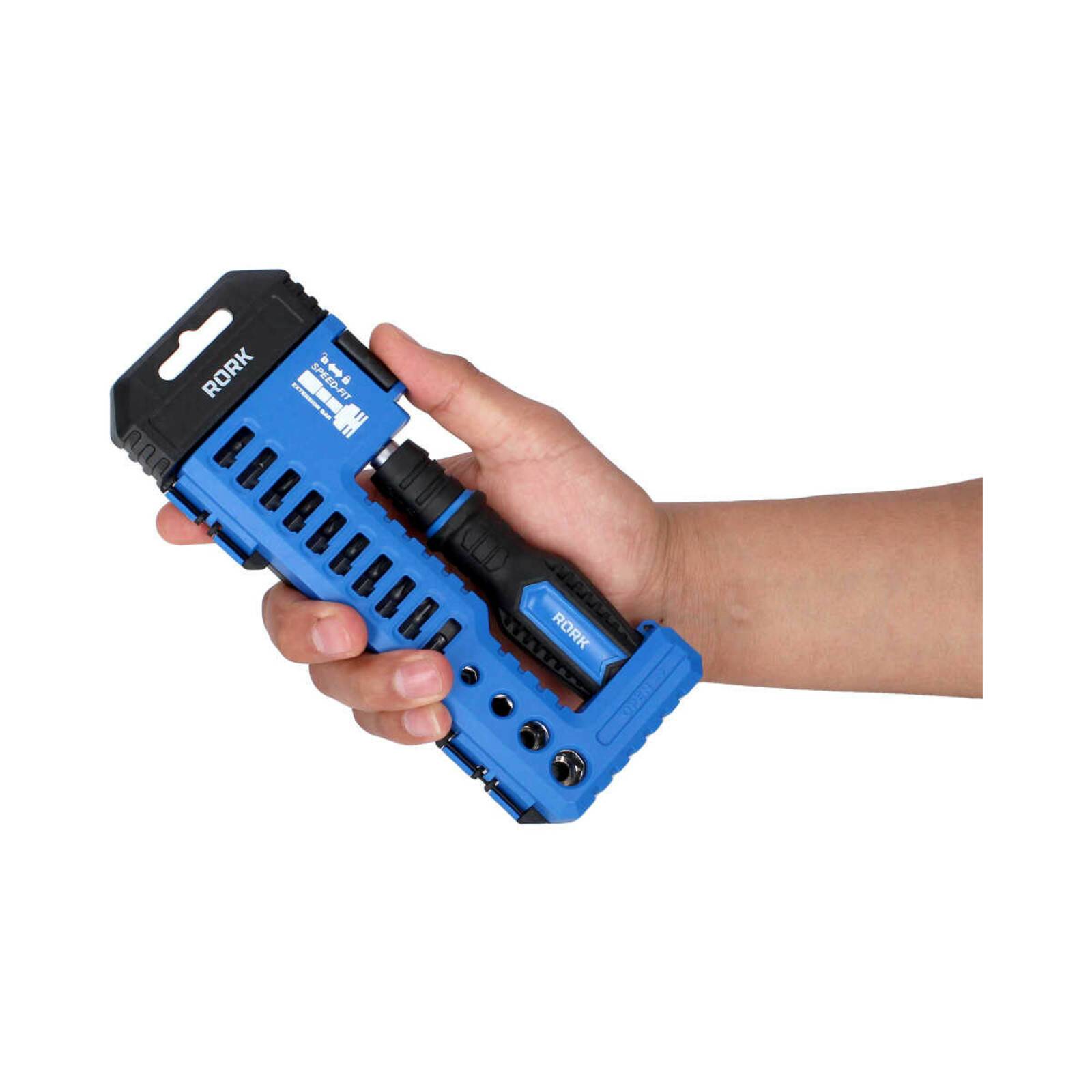 Kit De Desarmadores Puntas Intercambiables 25 Piezas Rork