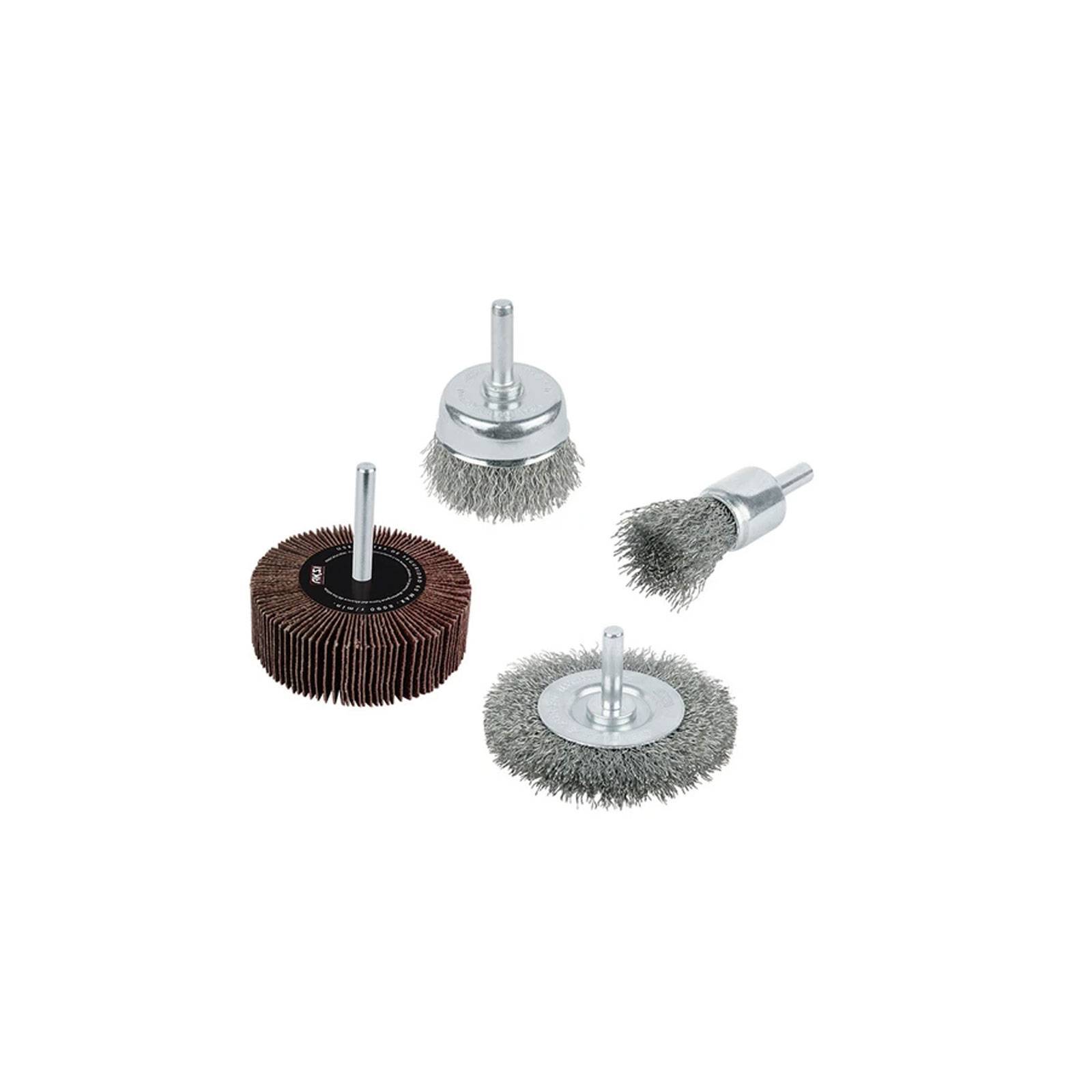 Juego 4 Cardas Para Taladro Pulir Metal Madera Mikels