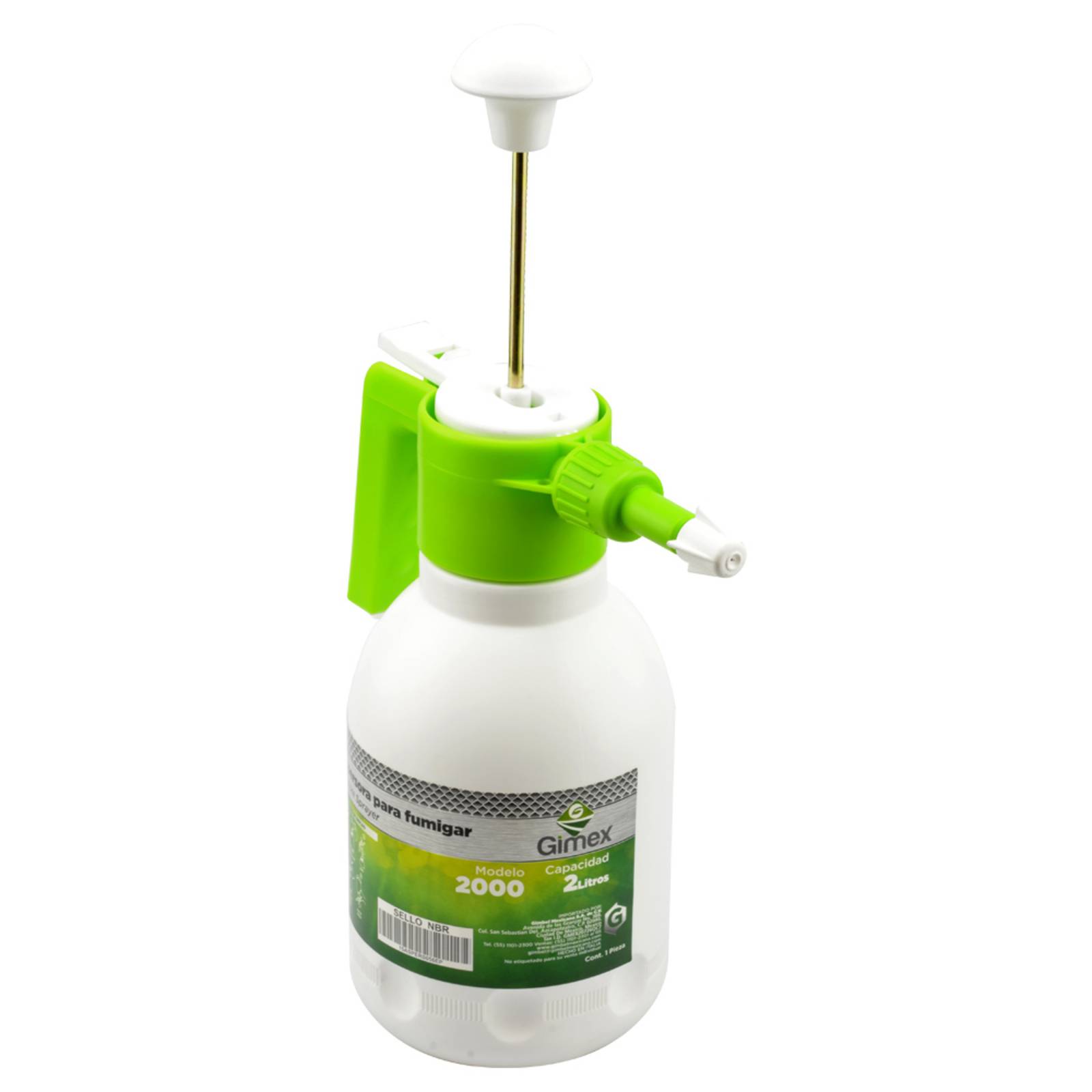 Aspersora Fumigadora Manual Para Químicos 2L 2000Nbr Gimex