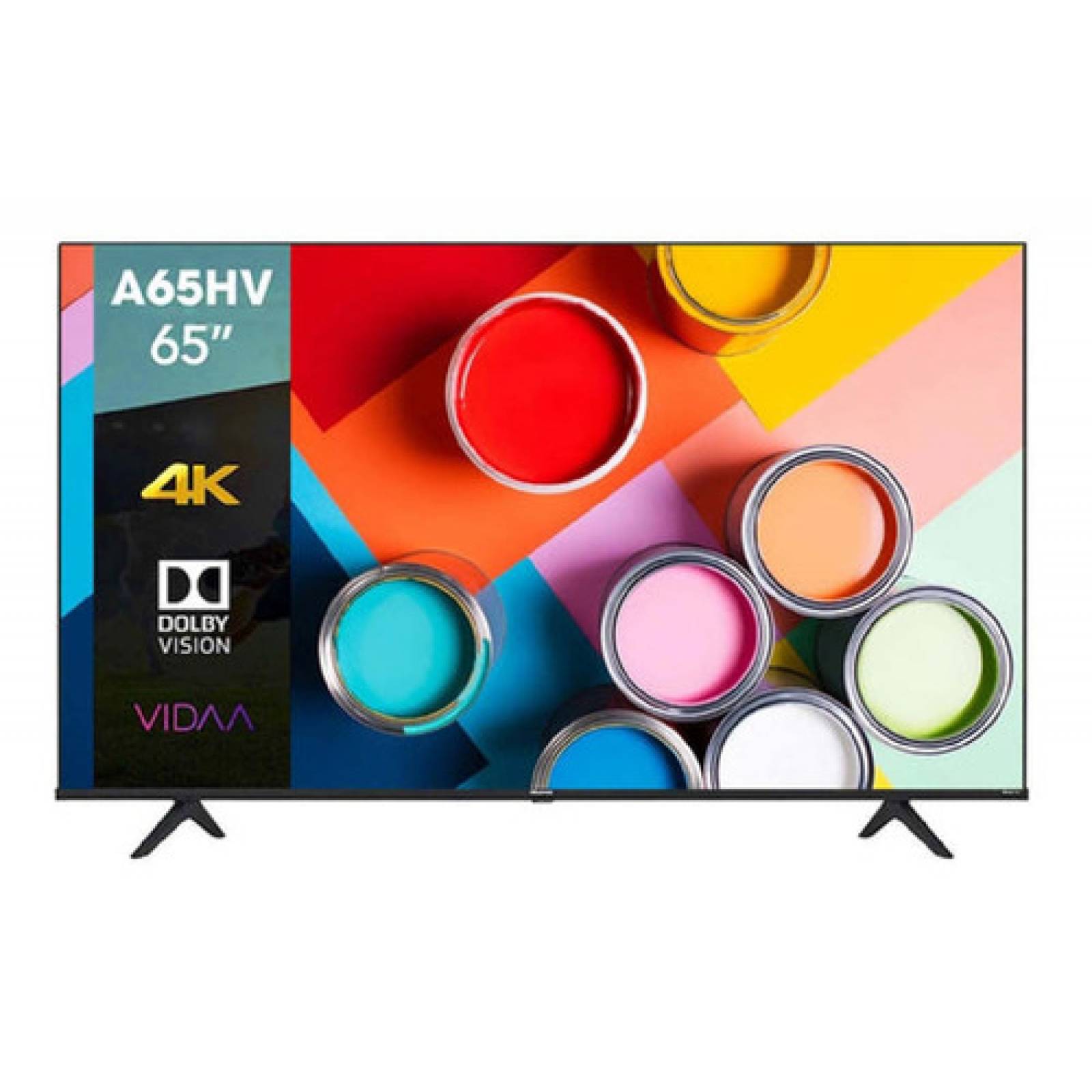 Pantalla 65 PuLG Hisense Led Smart Tv 4k Ultra Hd 65a65hv