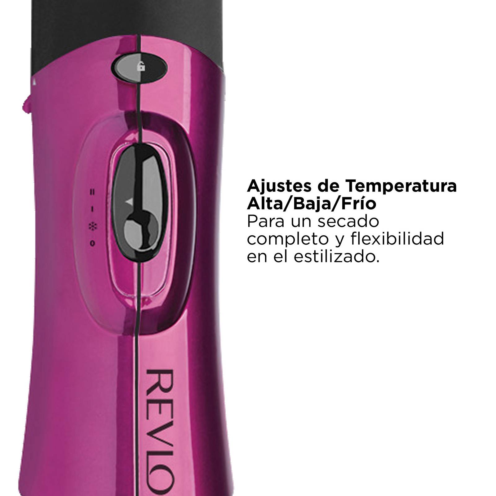 Revlon Kit Cepillo Titanio de Aire Pro Collection Rosa