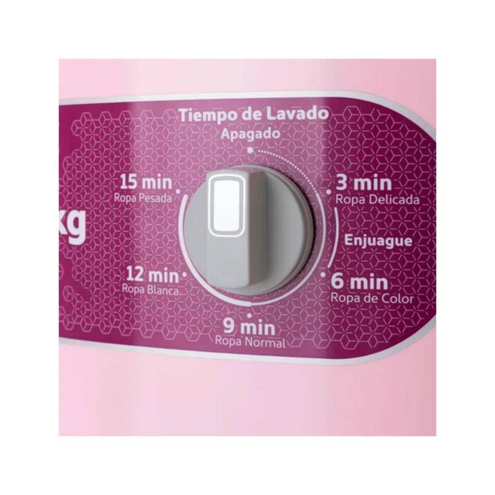 Lavadora 15 Kg Acero Porcelanizado Rosa ALF-1551ER Acros