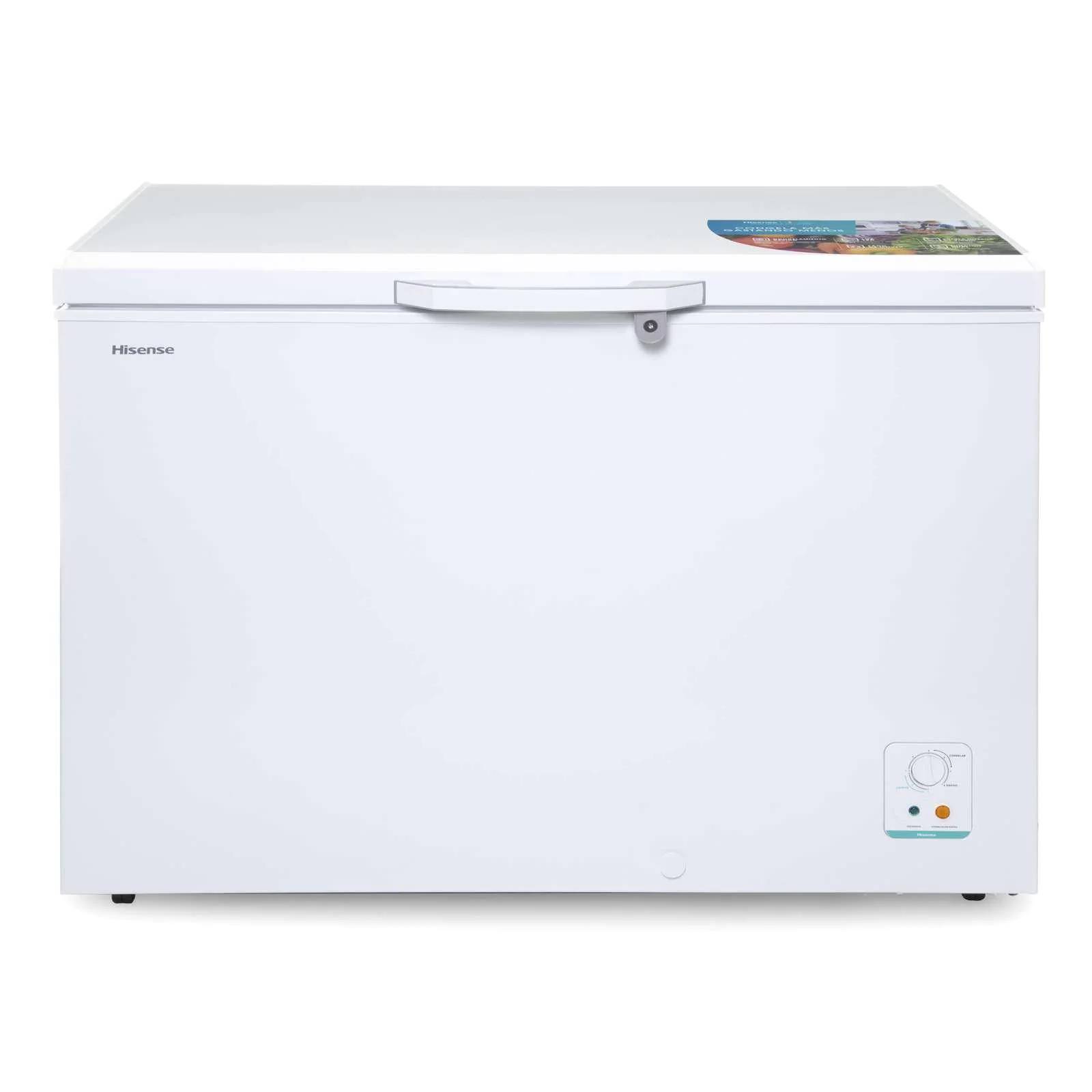 Congelador Horizontal Hisense Mod. FC11D6BWX1 Blanco 11p3
