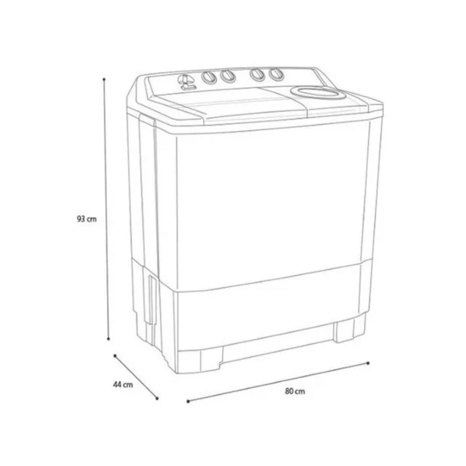 LAVADORA DE 13 KG COLOR BLANCA, DOBLE TINA MARCA HISENSE