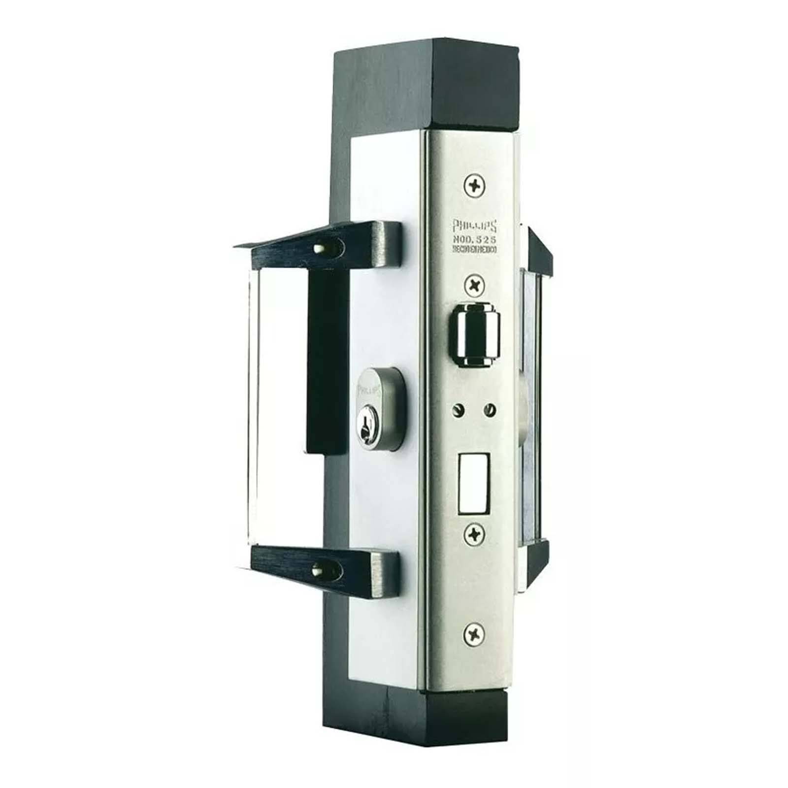 Cerradura Embutir Puerta Aluminio 525 DC Phillips