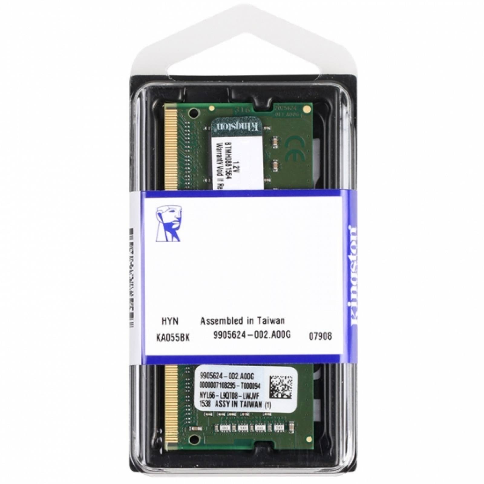 Memoria Ram DDR4 4GB SODIMM 2400  KCP424SS6/4 Kingston