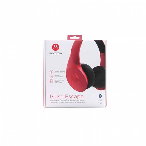 Audifonos Diadema Bluetooth Pulse Escape Rojo A Movil
