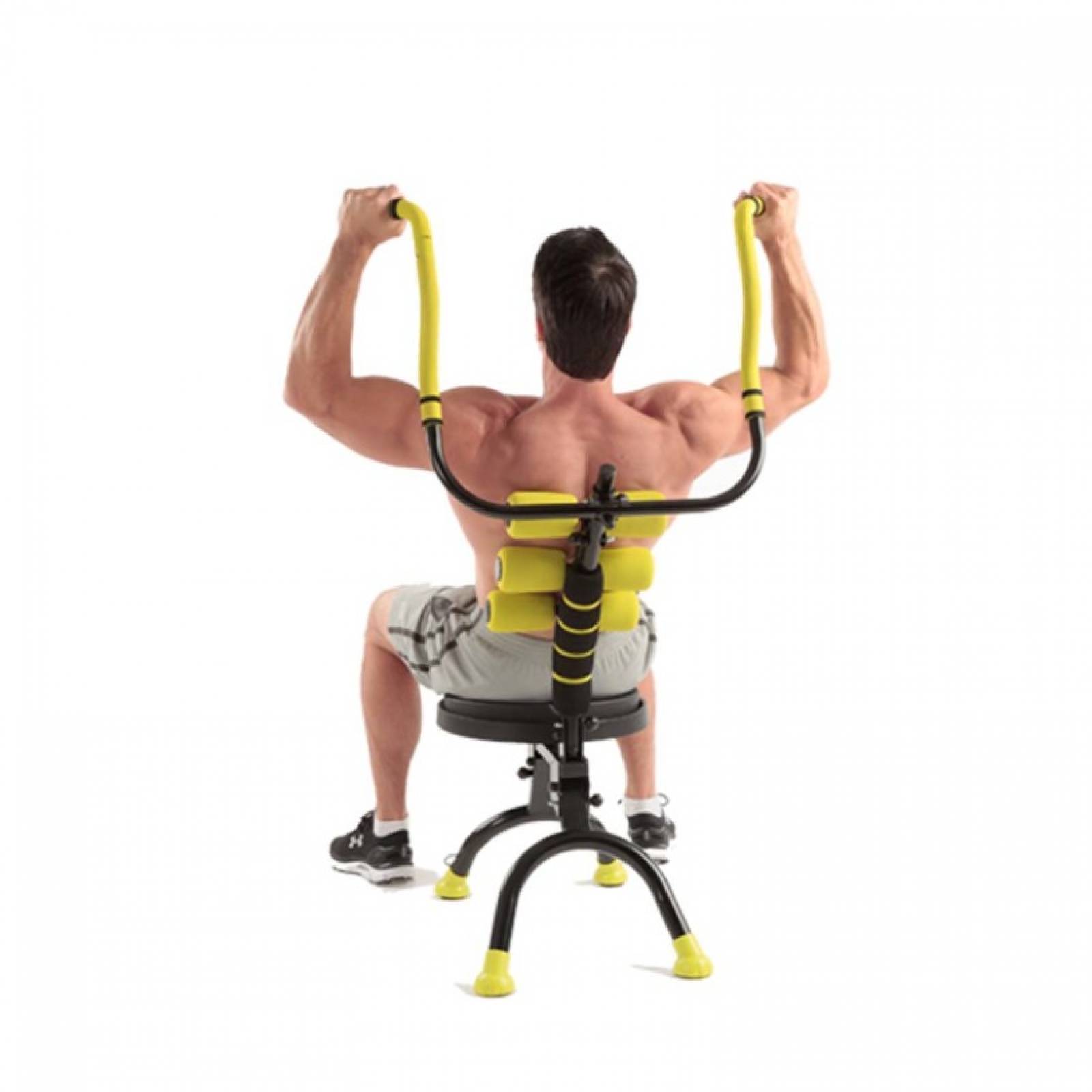 Sistema Fortalecer Abdomen Entrenamiento AB Doer 360 Negro