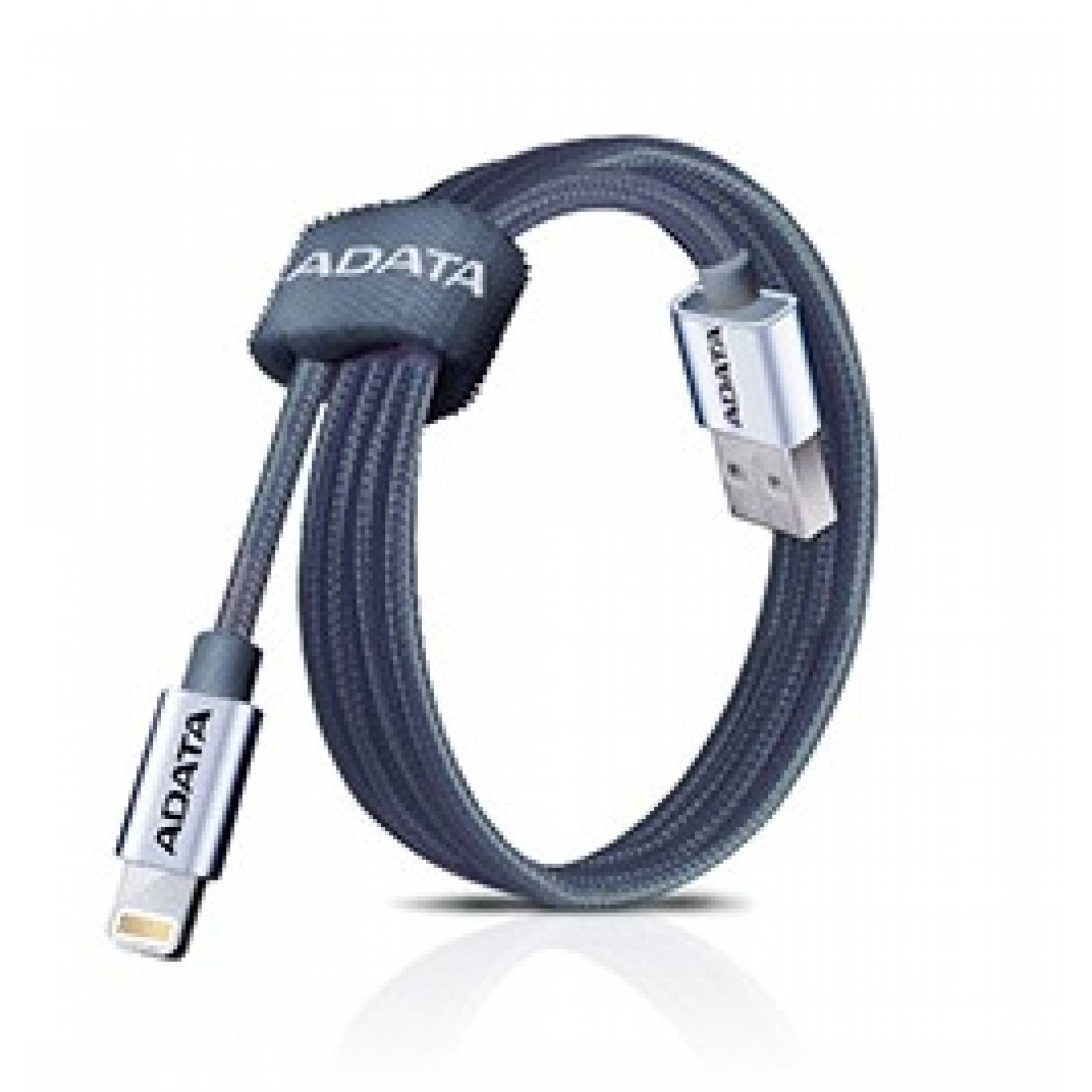 Cable Usb Lightning Aluminio Carga/sync Apple Titatnio
