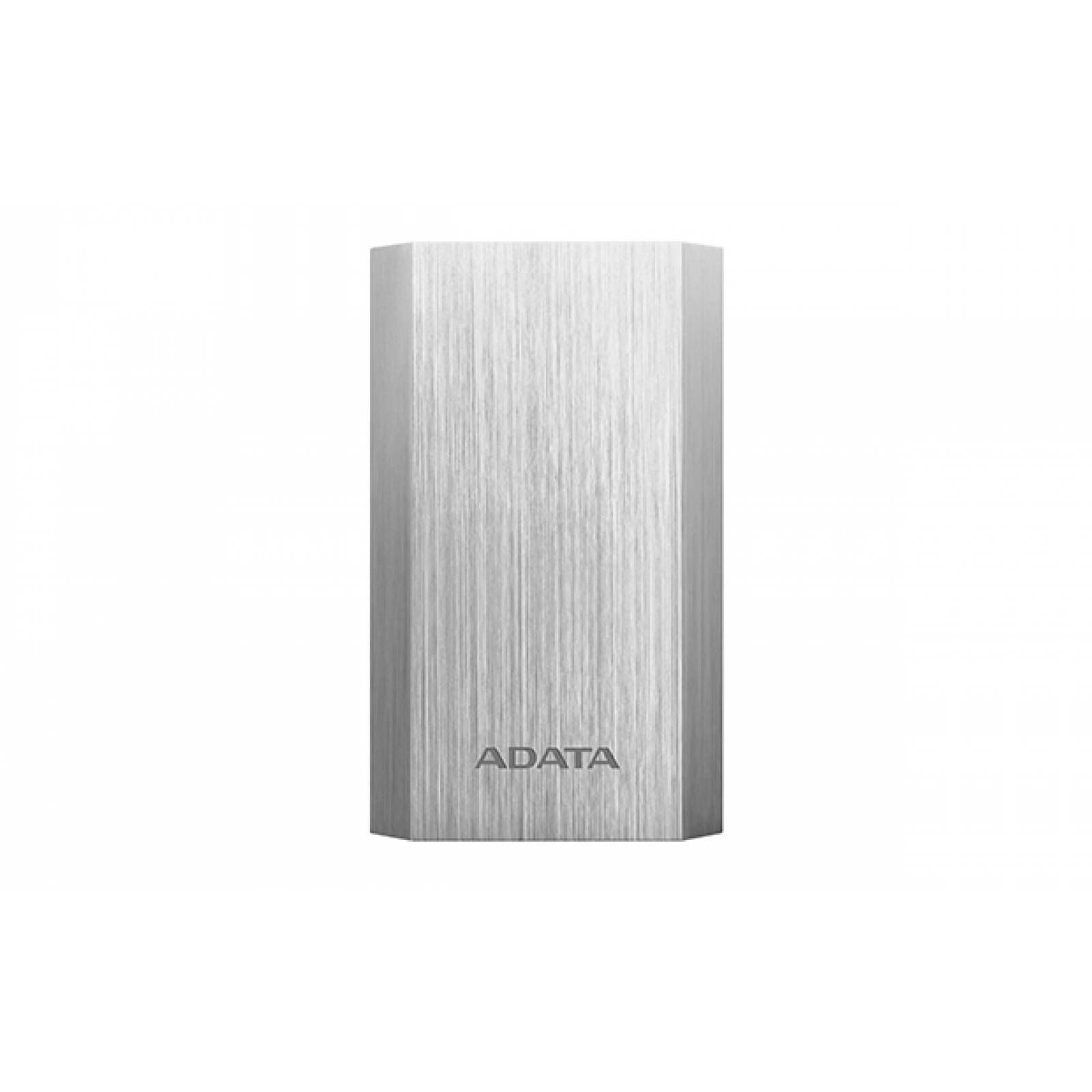 Bateria Cargador Power Bank Portatil Adata A10050 Plateado