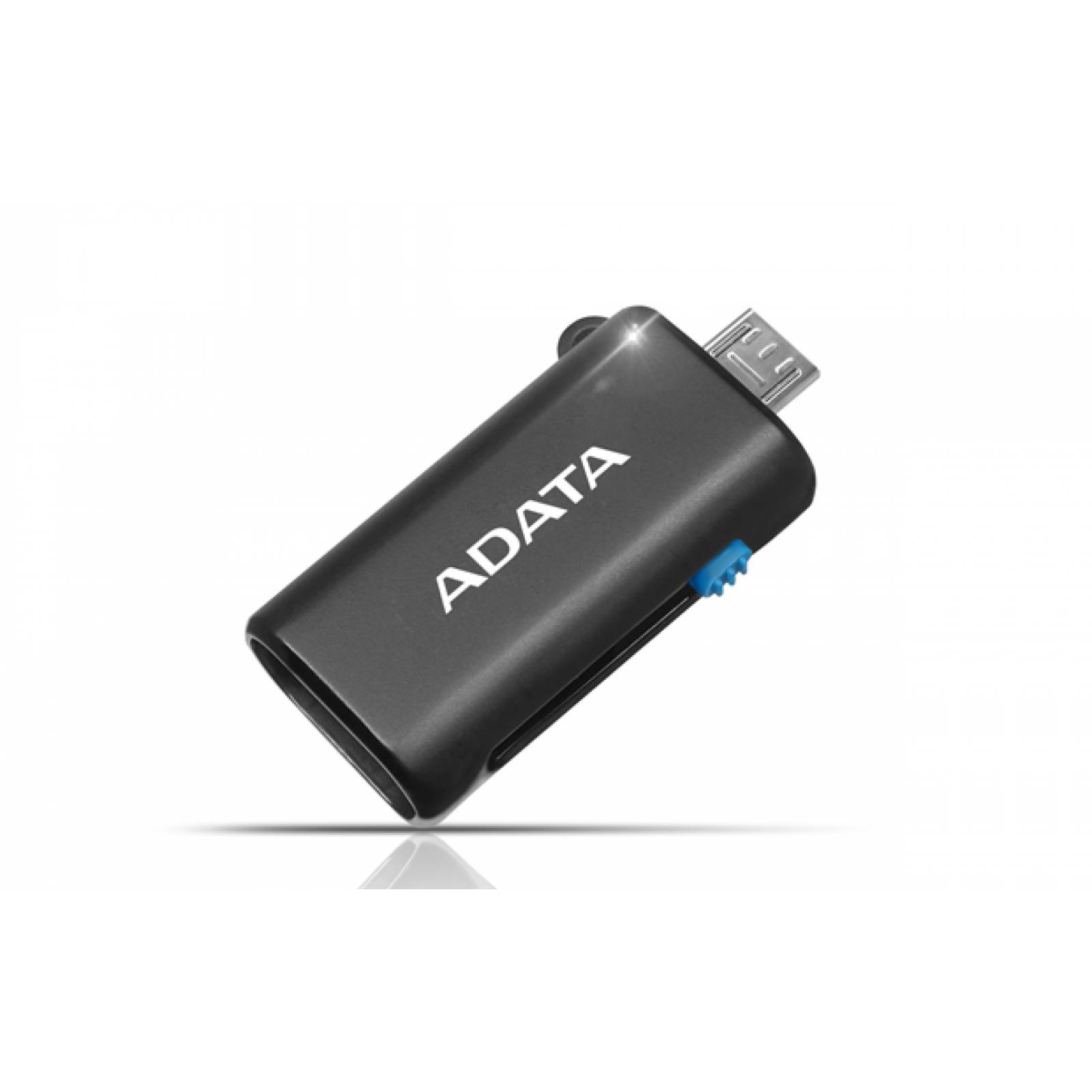 Lector Memoria Micro SD Conection USB 2.0 OTG Negro Adata