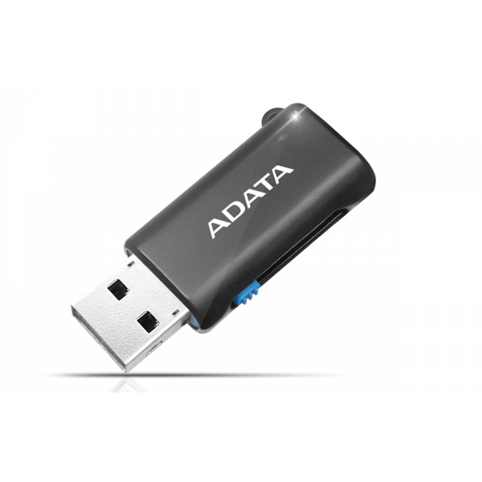 Lector Memoria Micro SD Conection USB 2.0 OTG Negro Adata