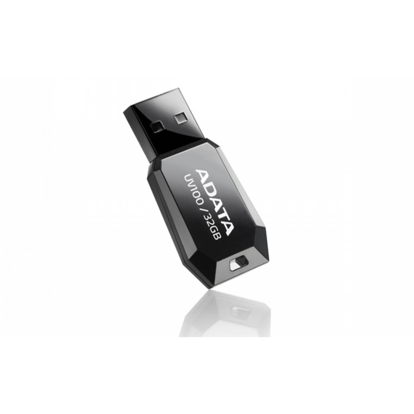 Memoria USB 2.0 Adata UV100 32GB Color Negro