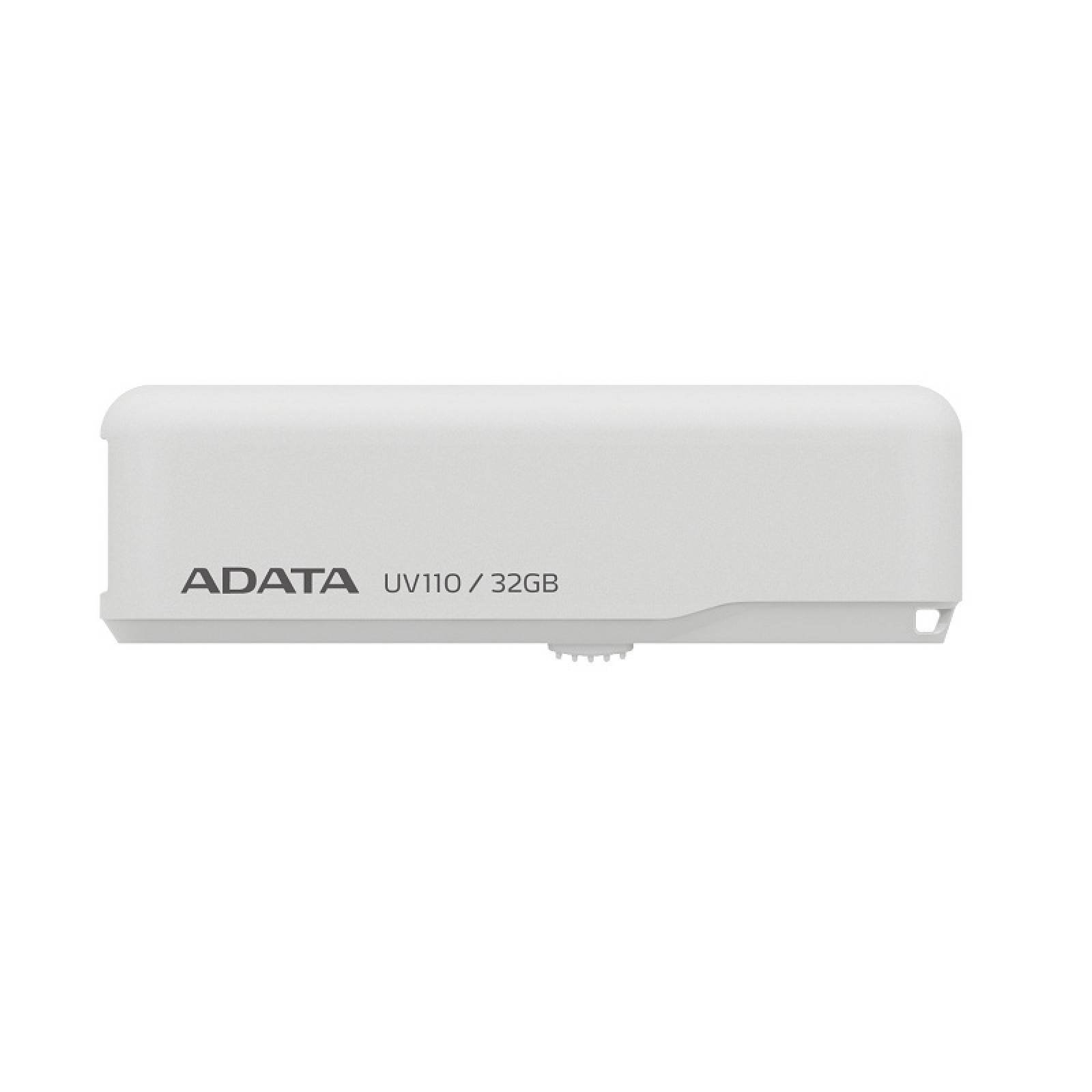 Memoria USB 2.0 Adata UV110 32GB Color Blanco