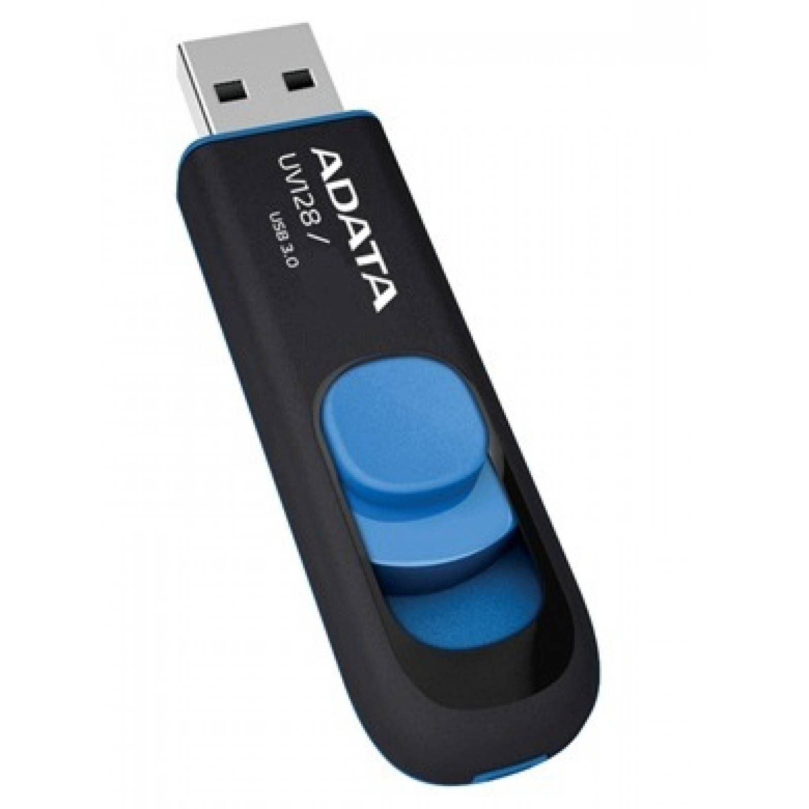 Memoria USB 3.0 Adata UV128 16GB Color Negro Azul