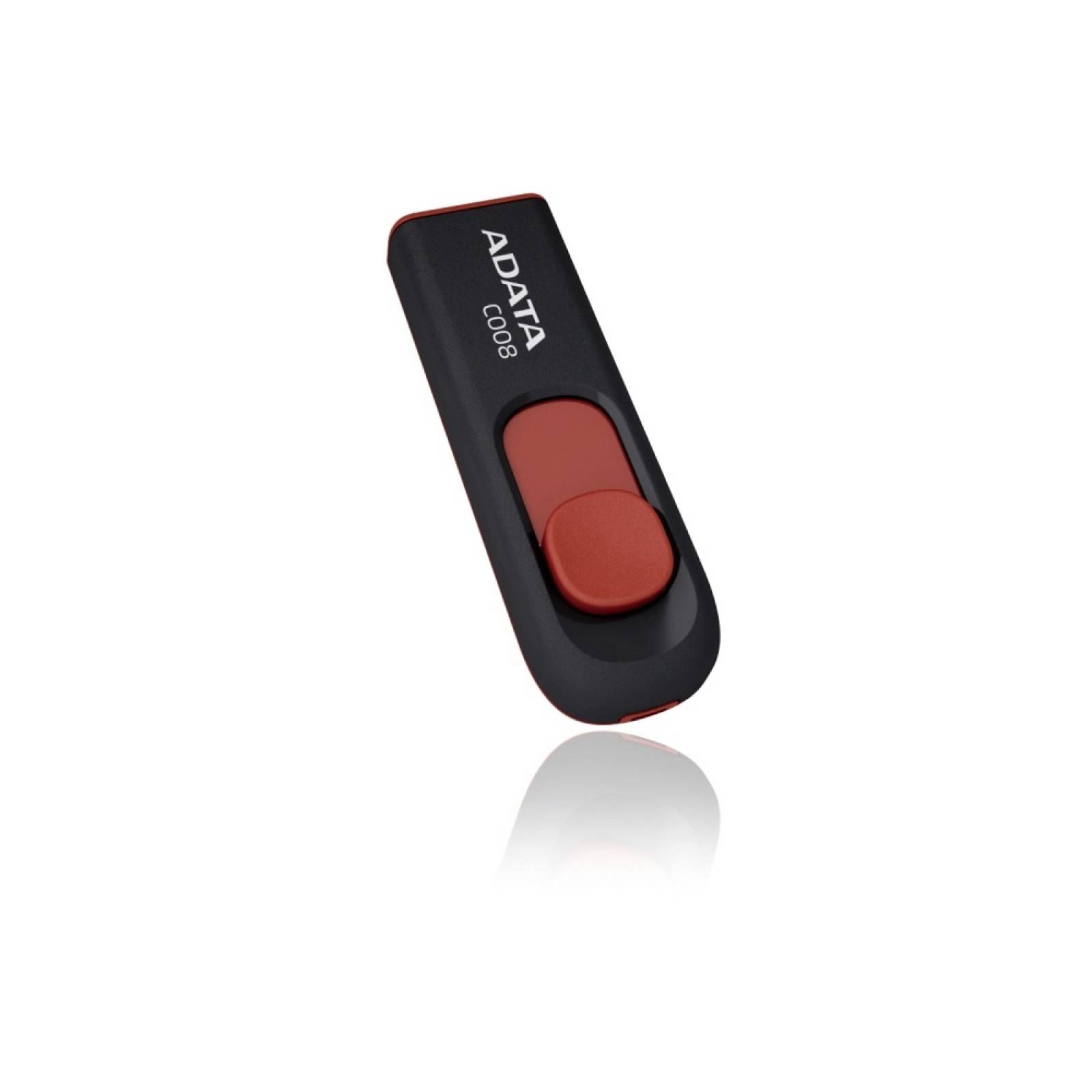 Memoria Usb Adata C008 16GB USB 2.0 Negro/Rojo