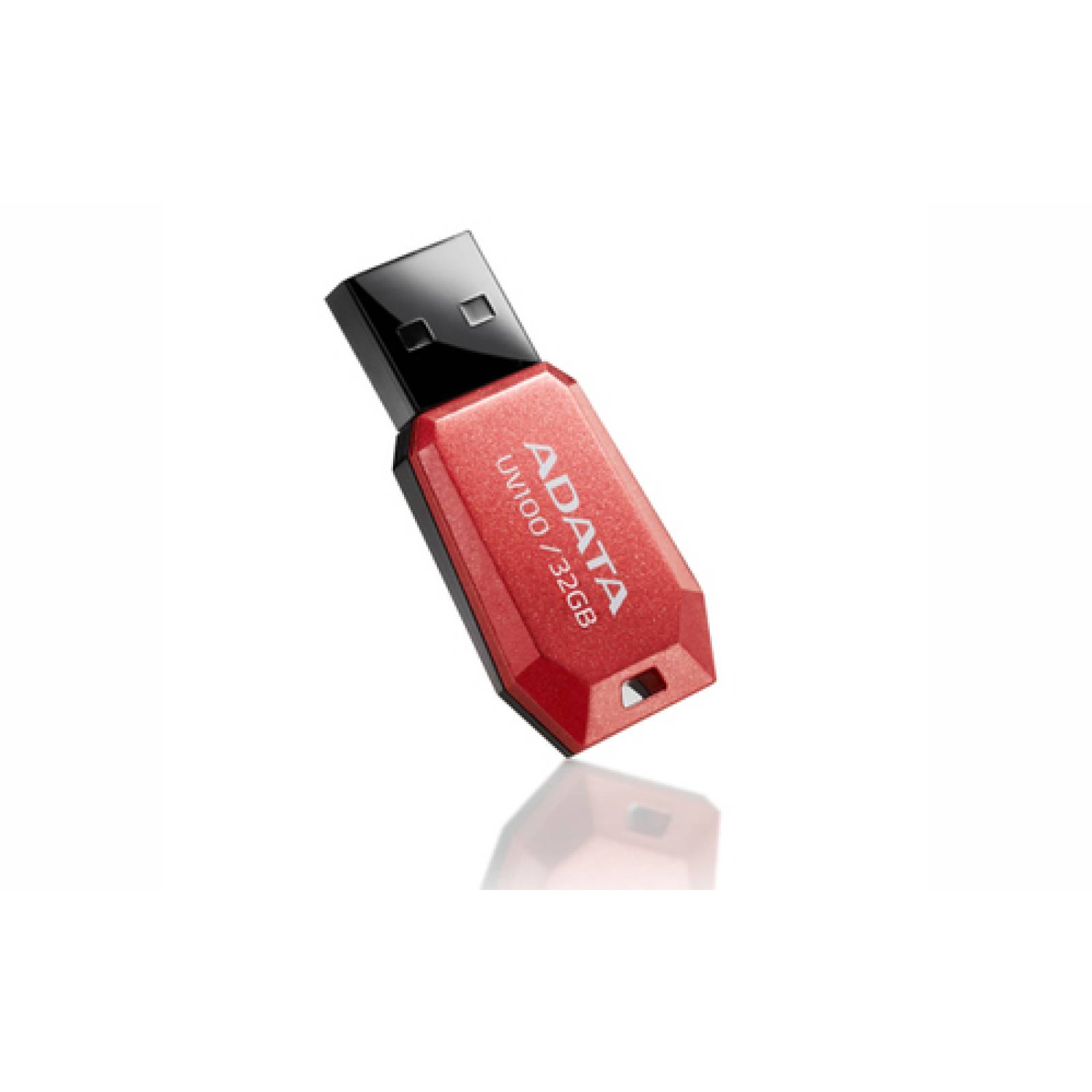 Memoria Usb Portatil Roja Uv100 32gb 2.0 Tipo A Adata