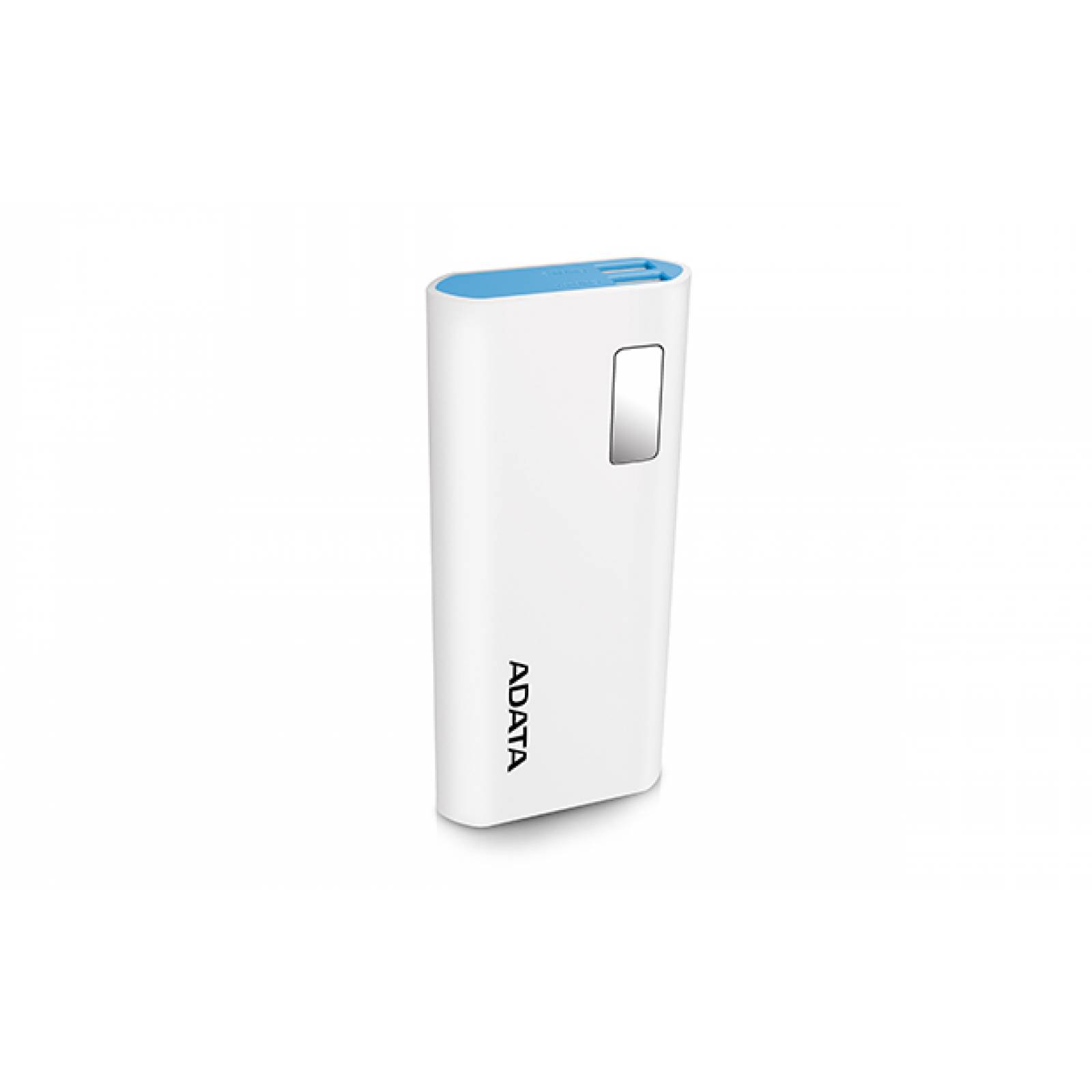 Power Bank Portatil USB P12500D Blanco Linterna LED Adata