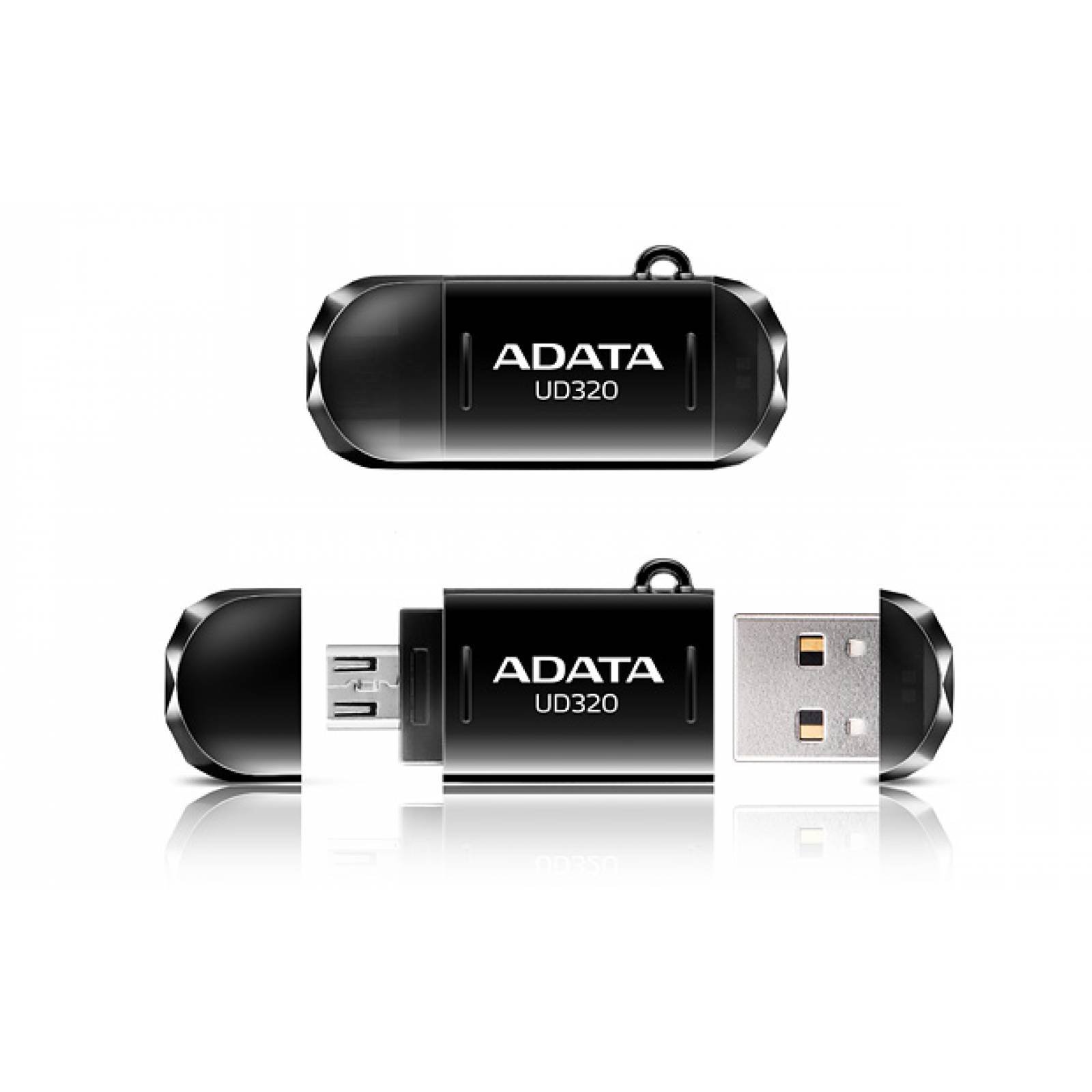 Unidad Flash USB 2.0 OTG Android 4.1 UD320 Negro 32 GB Adata