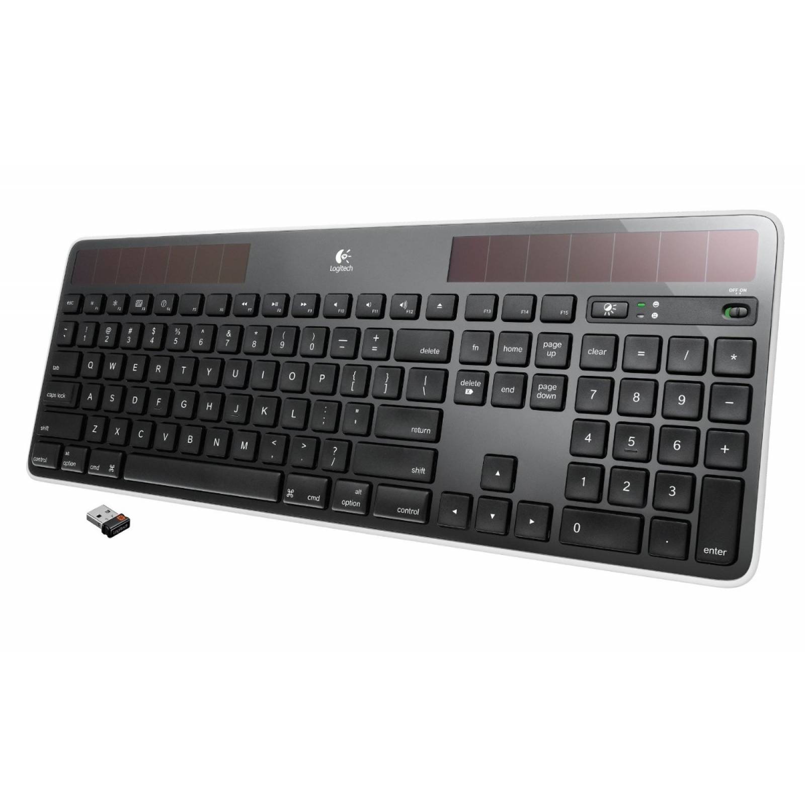 Teclado Wireless Solar Keyboard K750 Windows Logitech