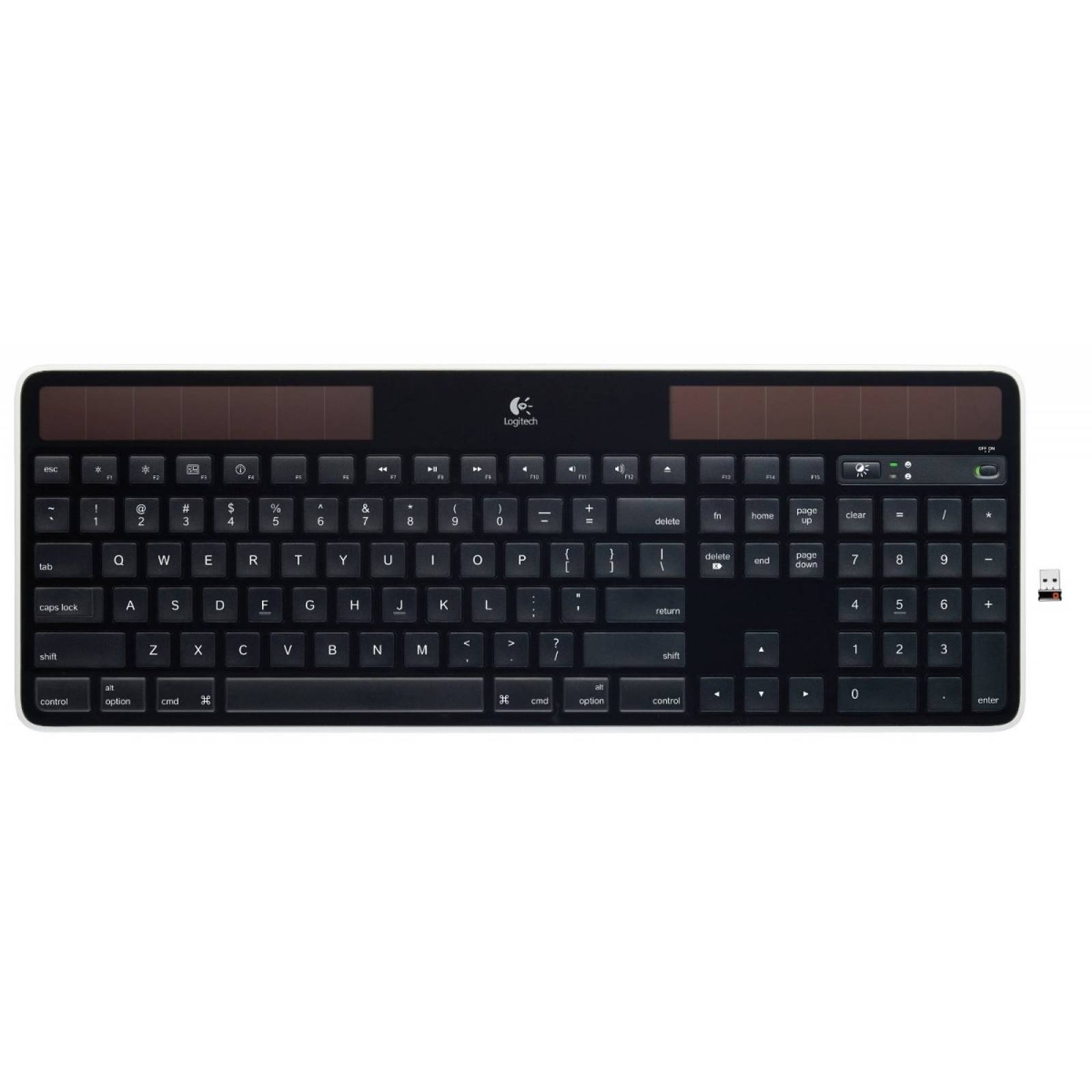 Teclado Wireless Solar Keyboard K750 Windows Logitech